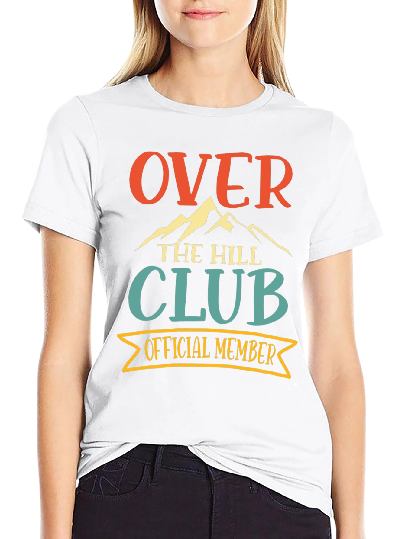 Black Over The Hill Club T-Shirt - Official Member view 9