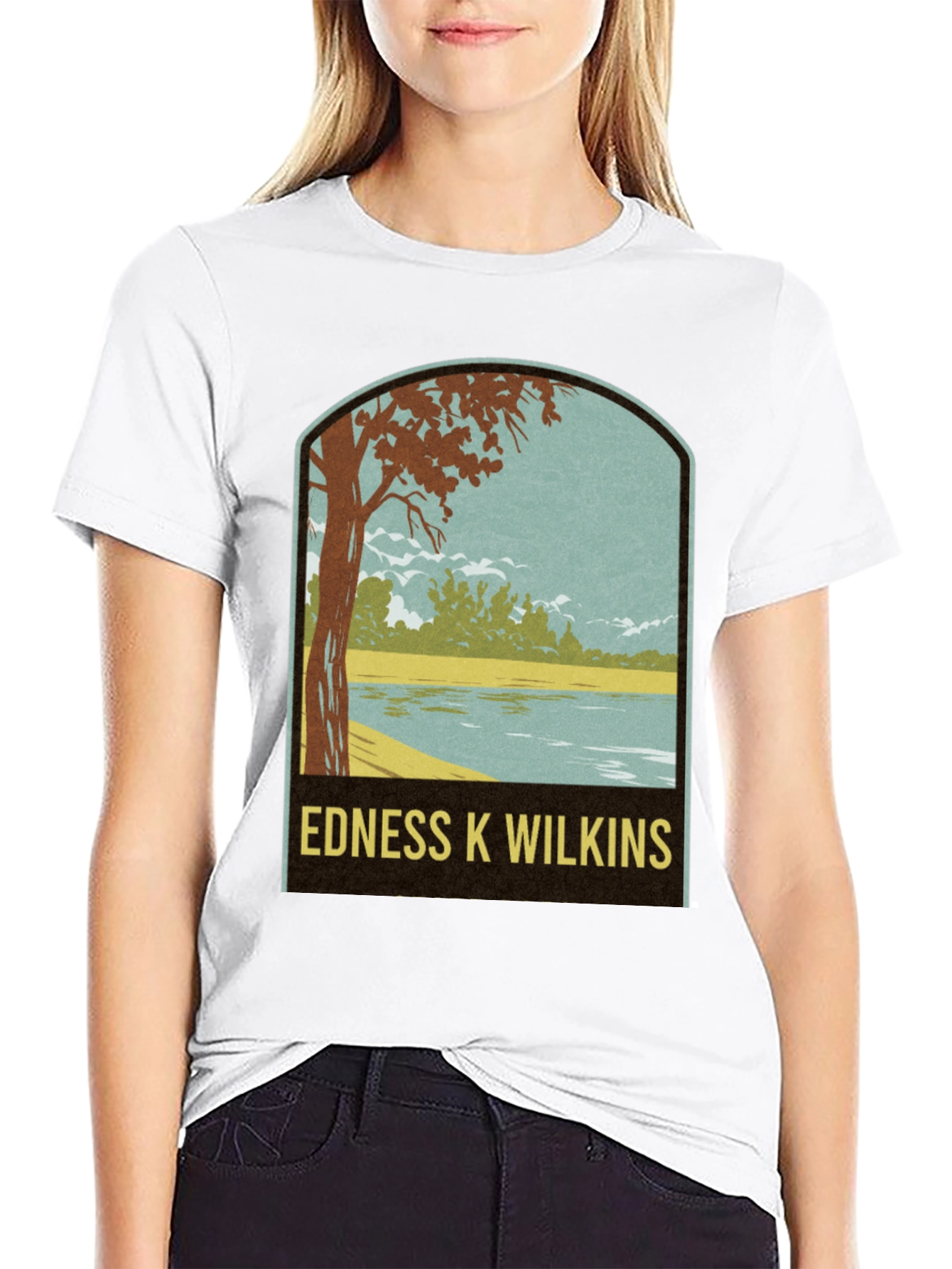Black Edness K Wilkins Graphic Tee view 9