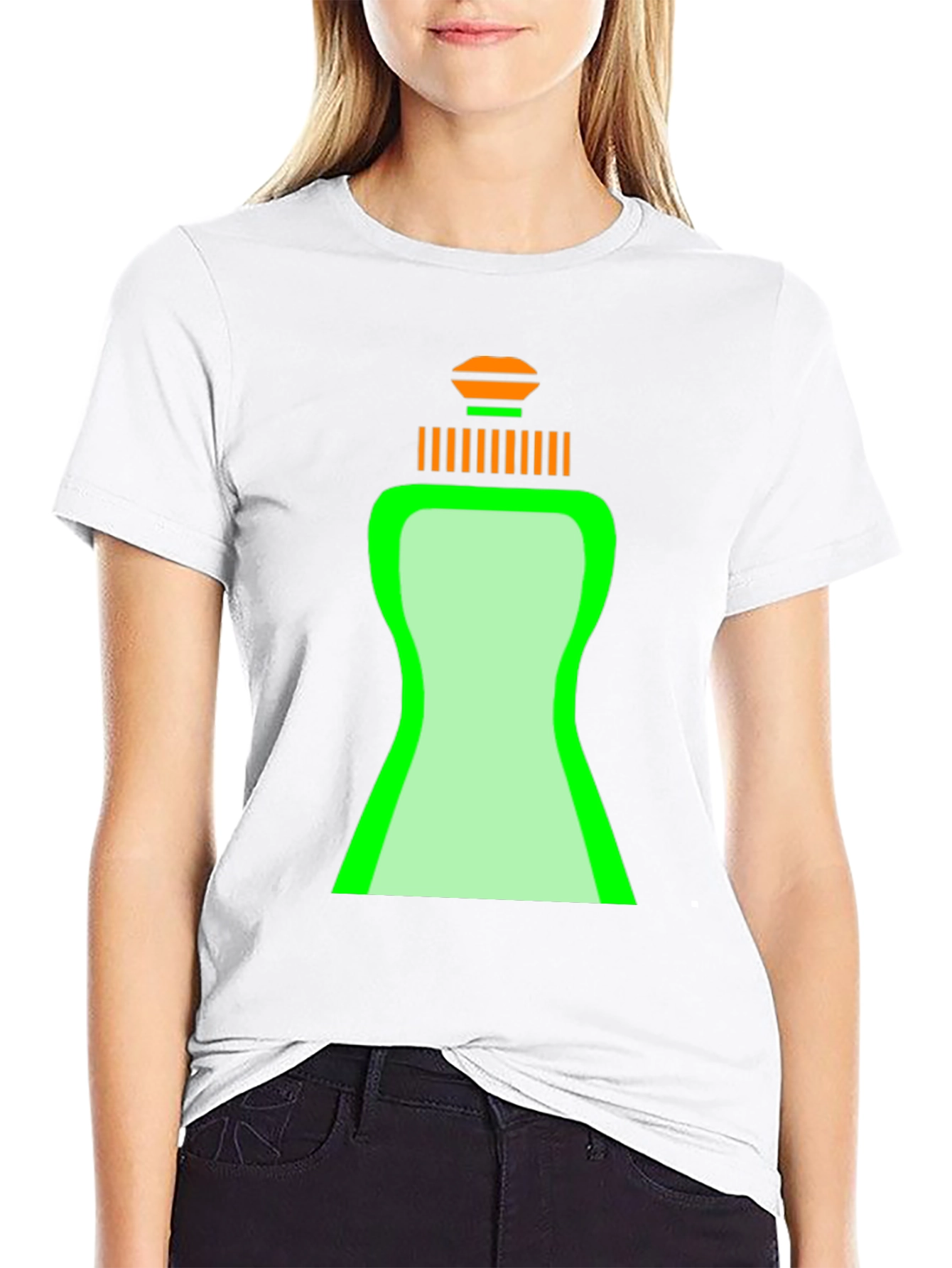 Black Novelty Dish Soap Graphic T-Shirt view 9