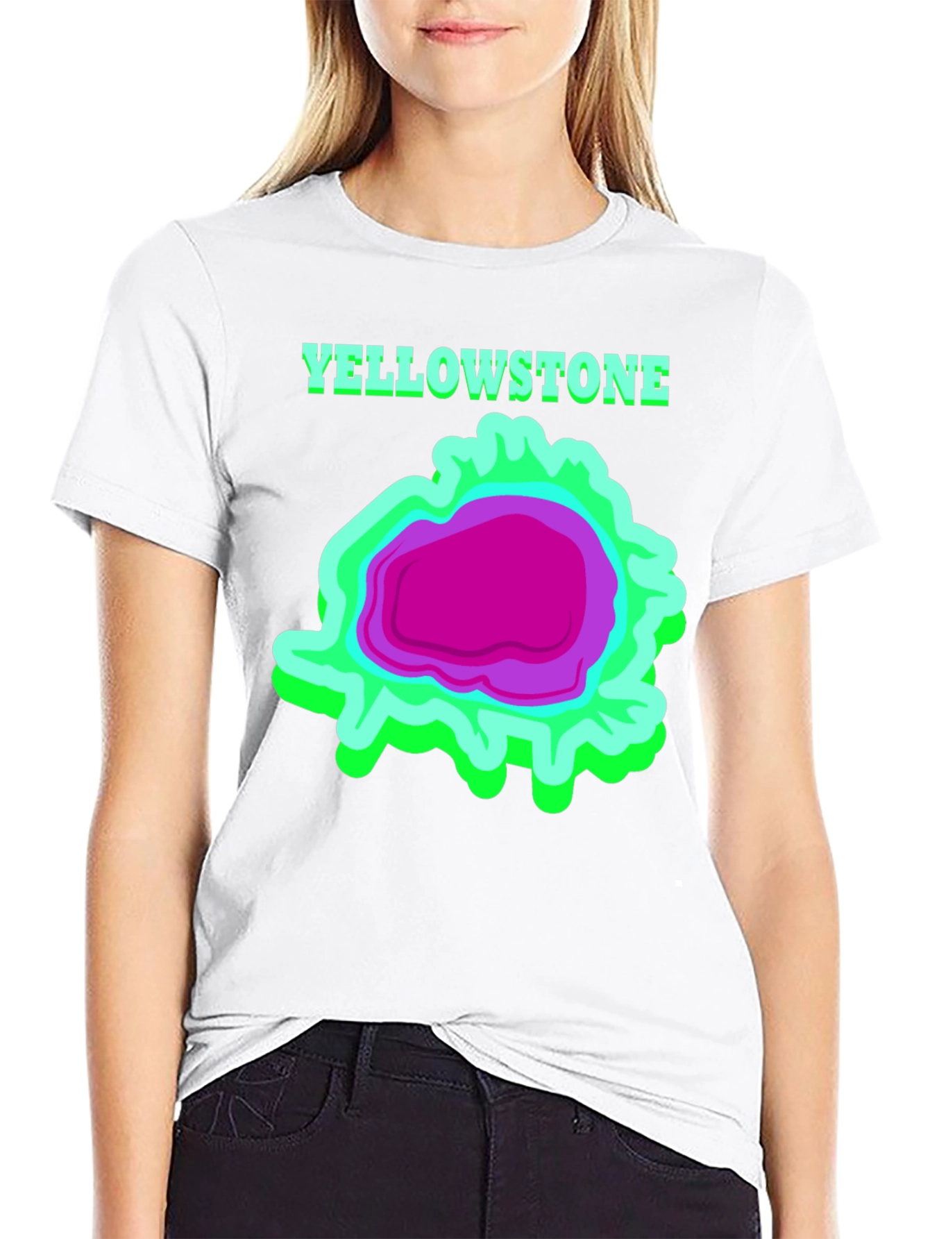 Black Yellowstone Graphic Tee - Bold & Unique Design view 9