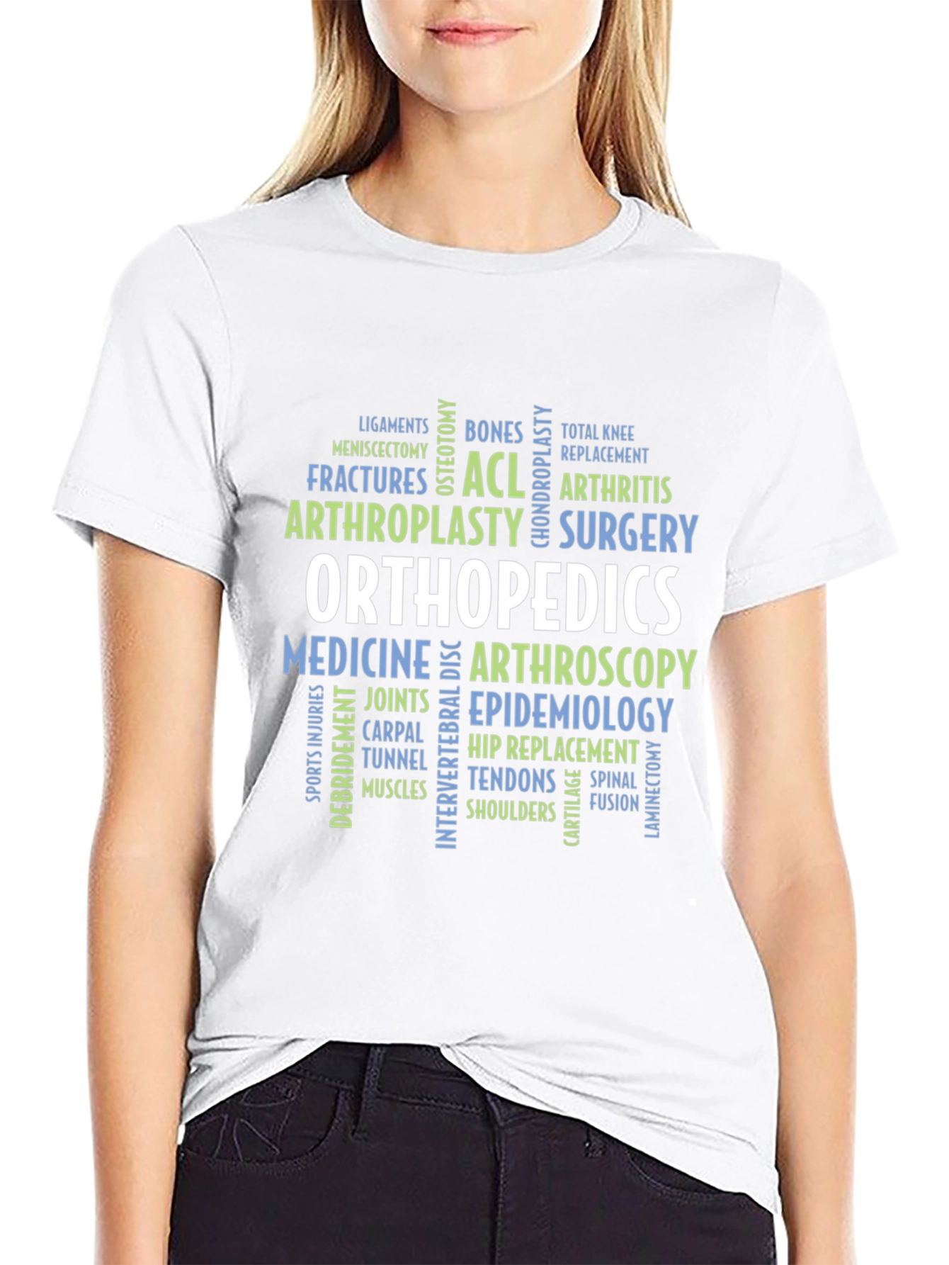 Orthopedics Word Cloud T-Shirt - 9