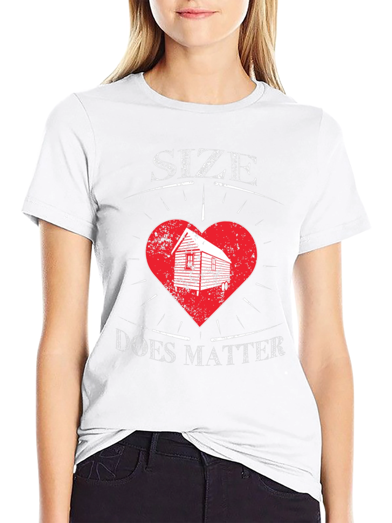 Black Size Does Matter T-Shirt view 9