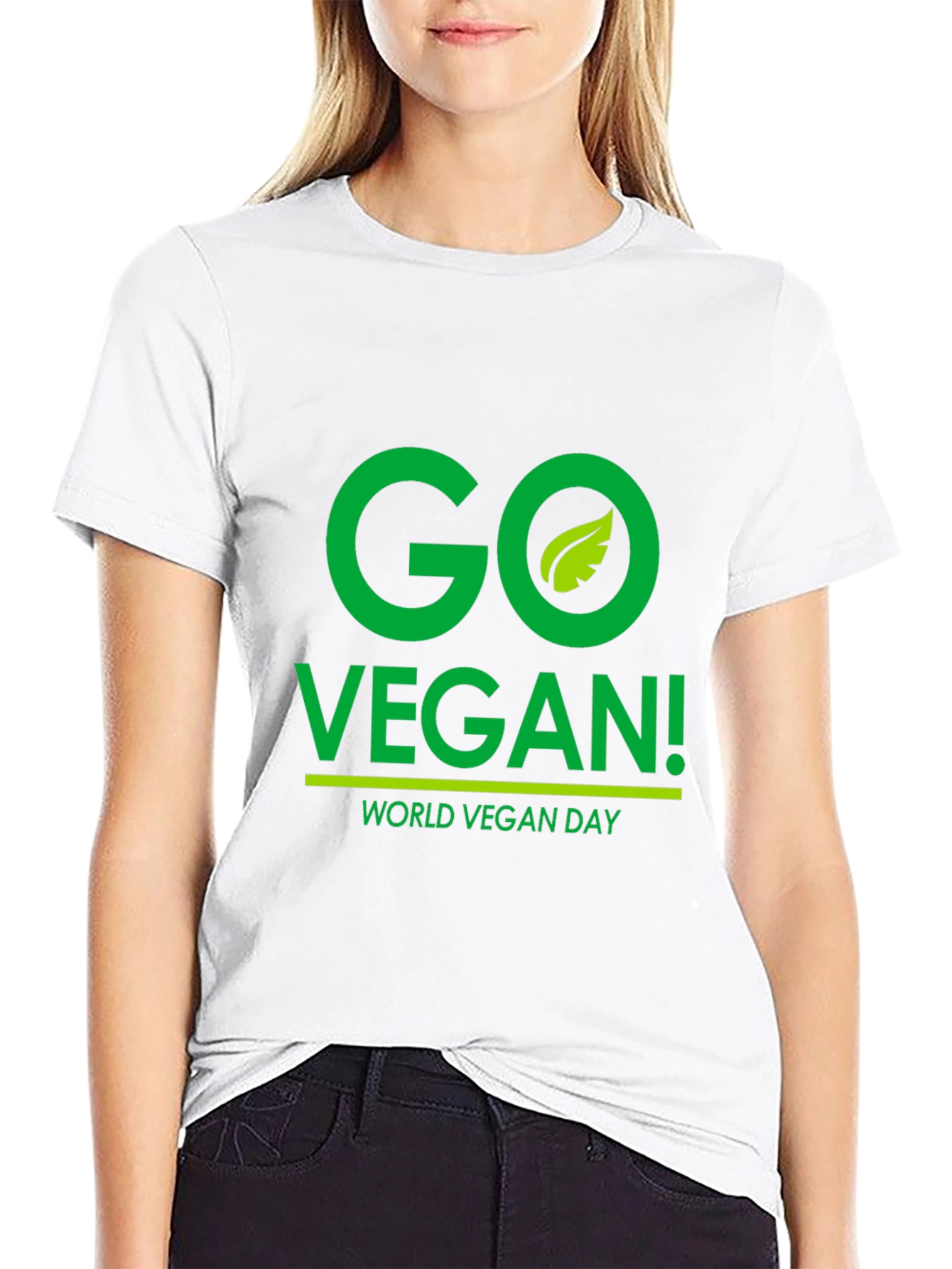Go Vegan T-Shirt - World Vegan Day Tee - 9