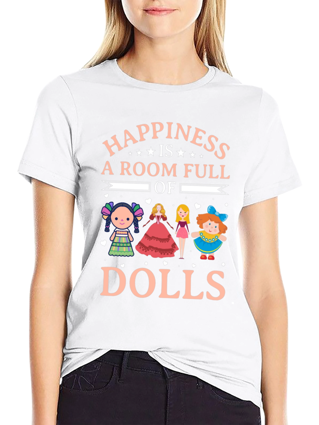 Black Happiness is Dolls T-Shirt view 9