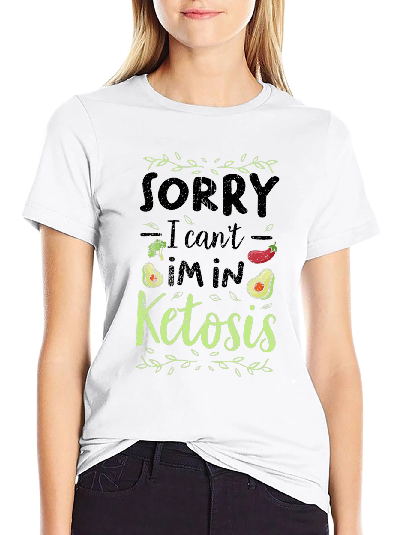 Ketosis Diet T-Shirt - Sorry I Can't, I'm in Ketosis - 9