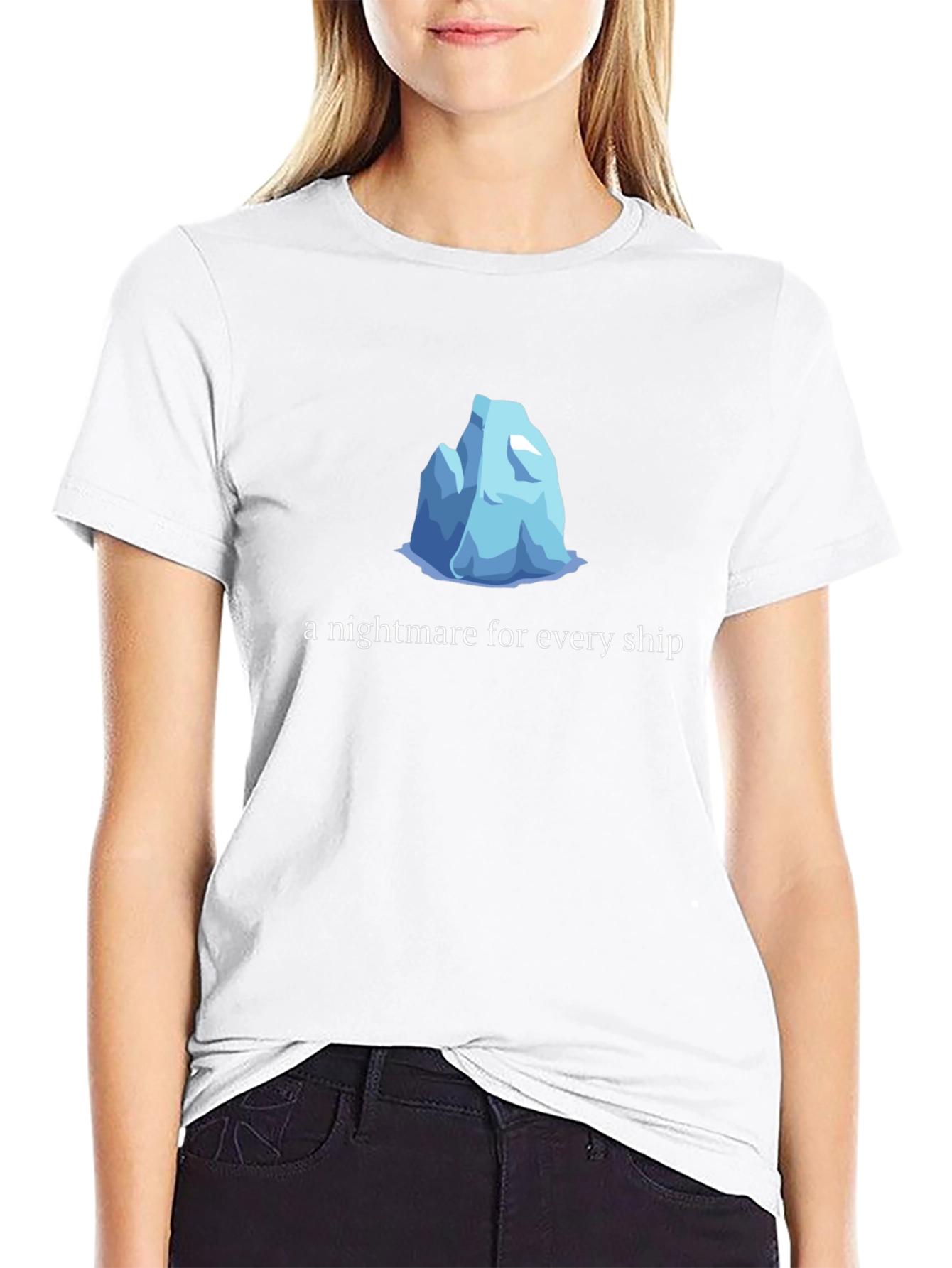 Black Iceberg Nightmare Graphic Tee view 9
