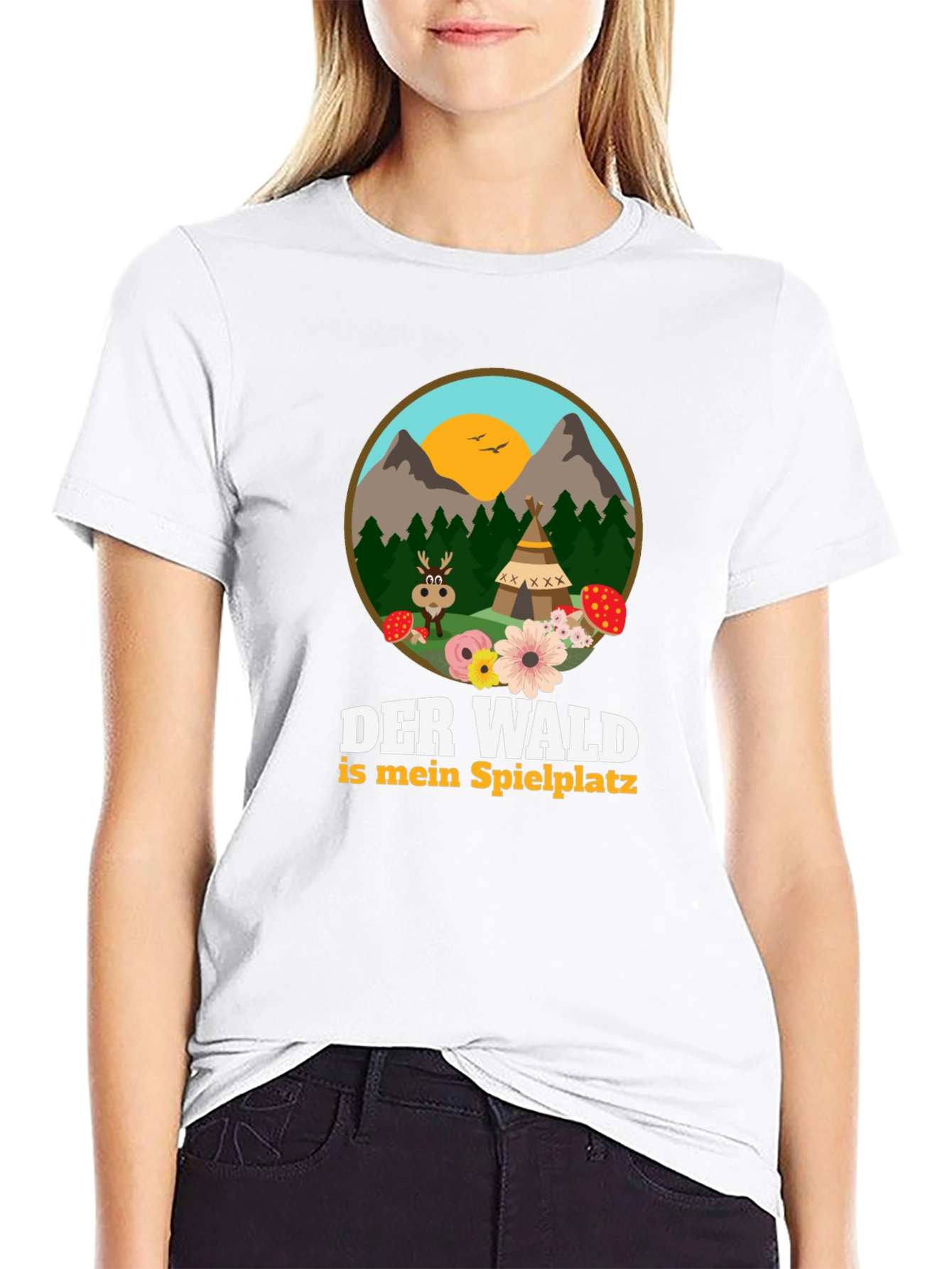 Nature Lover T-Shirt - "Der Wald ist mein Spielplatz" - 9