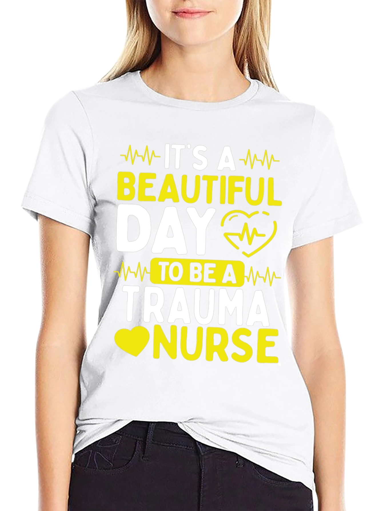 Trauma Nurse T-Shirt - Beautiful Day Tee - 9