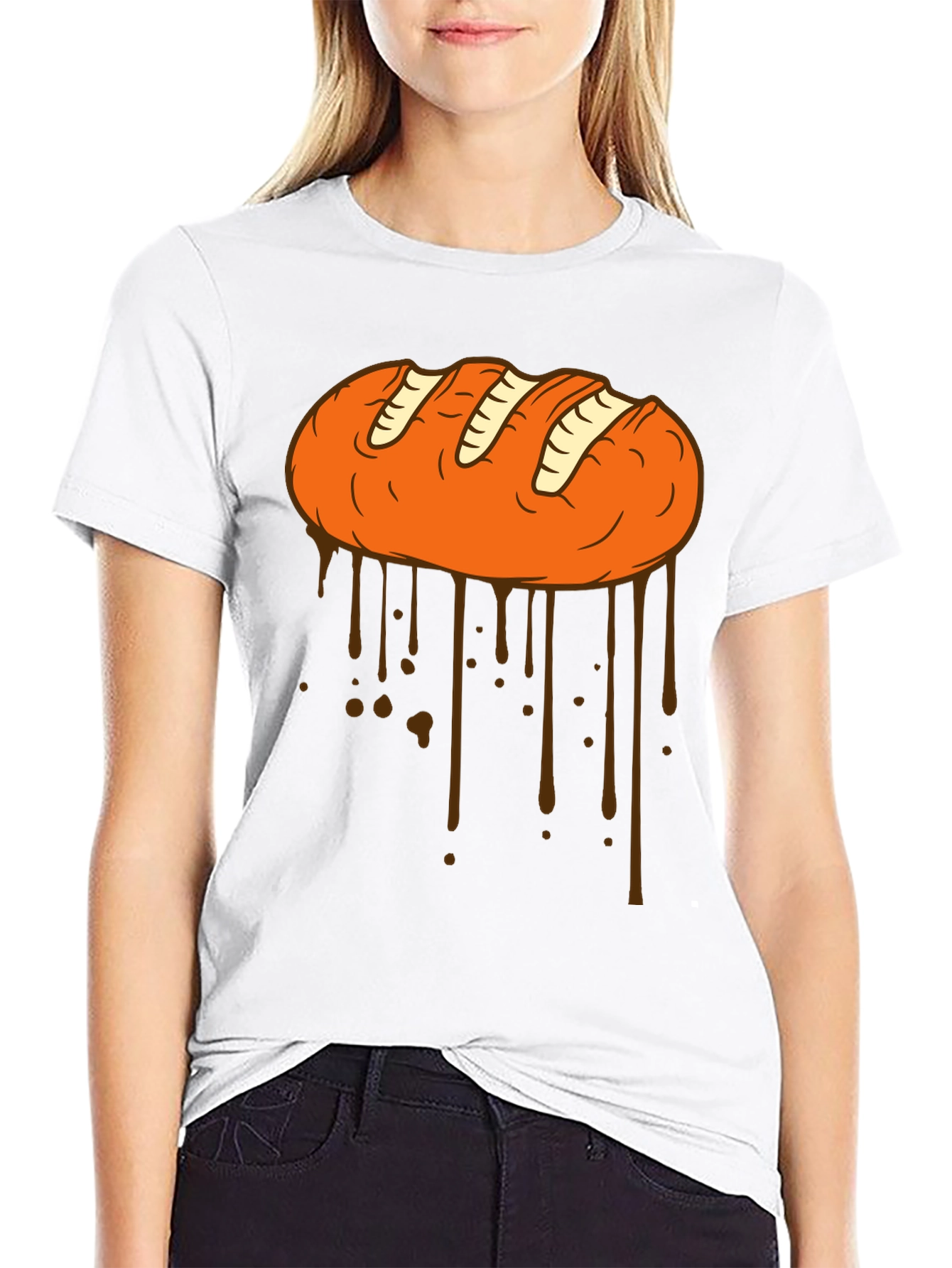 Bread Drip Graphic Tee - Unique Streetwear - 9
