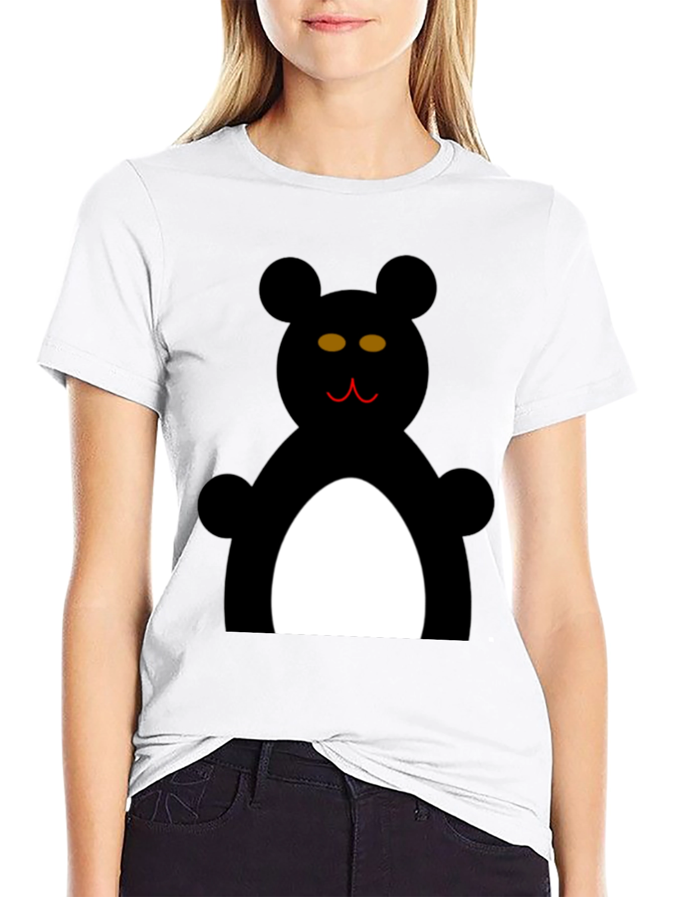 Black Black Bear Graphic T-Shirt view 9