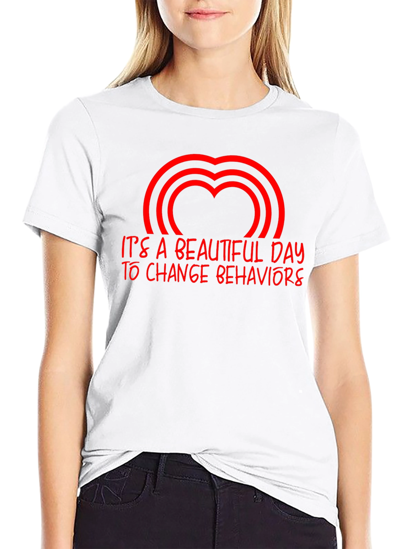 Inspirational Behavior Change T-Shirt - 9