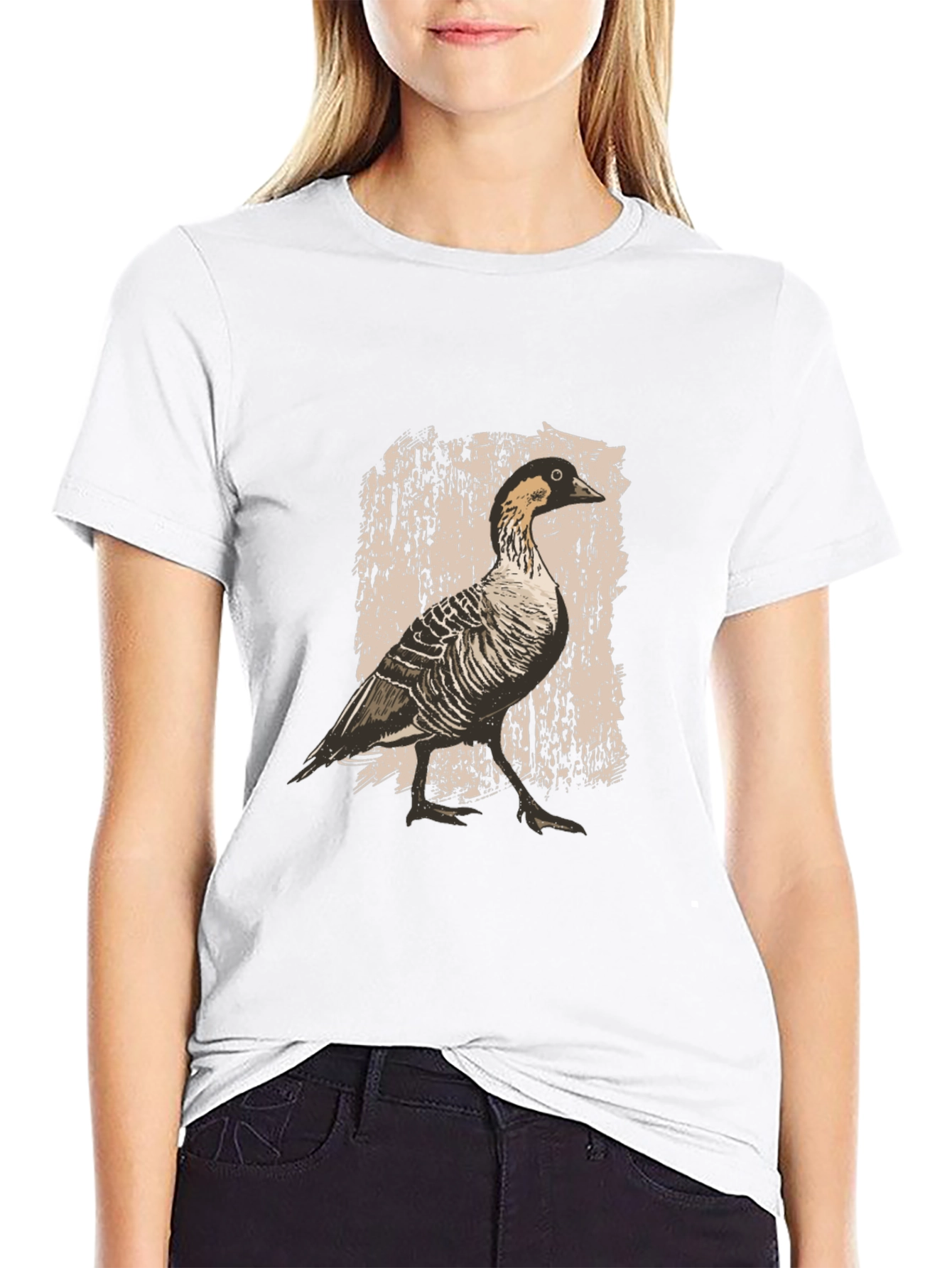 Black Goose Graphic Tee - Men's Black T-Shirt view 9