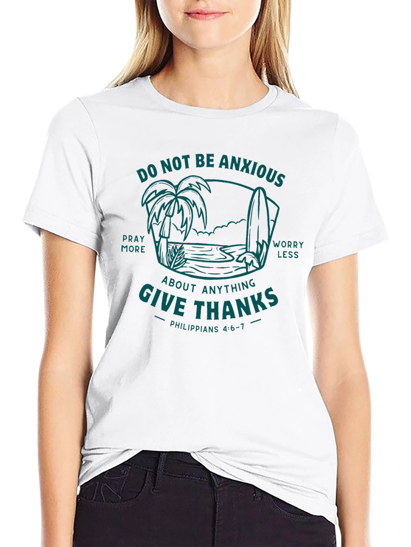 Do Not Be Anxious Graphic T-Shirt - 9