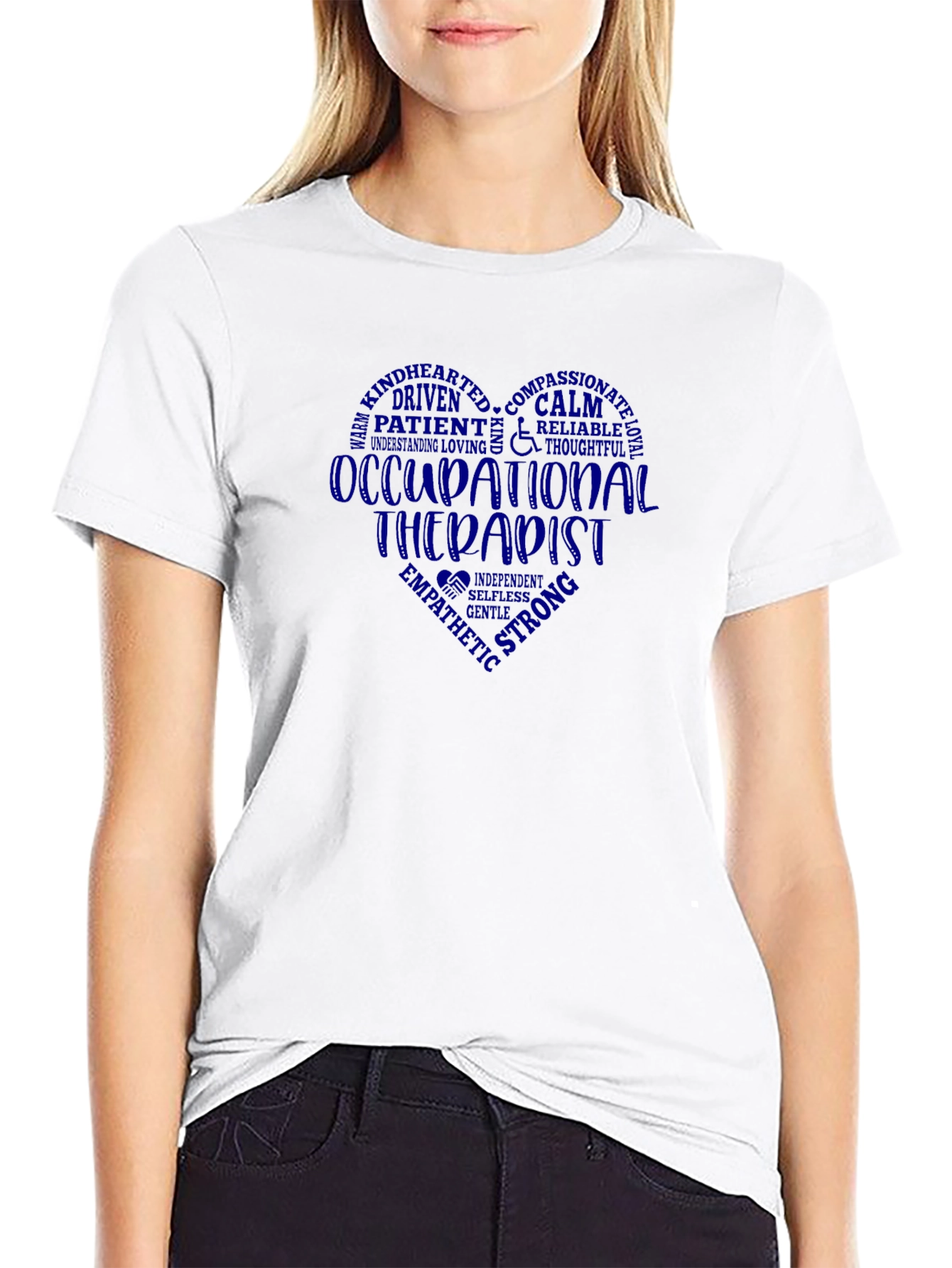 Occupational Therapist Heart T-Shirt - 9