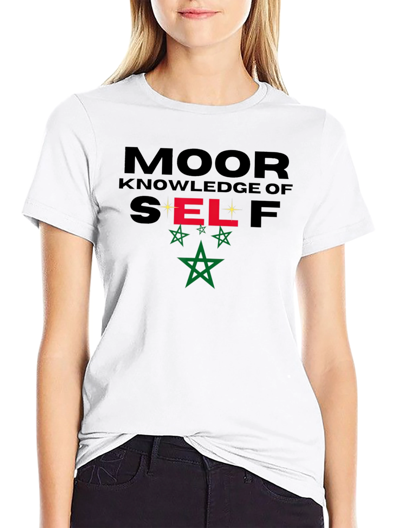 Black Moor Knowledge of Self Graphic T-Shirt view 9