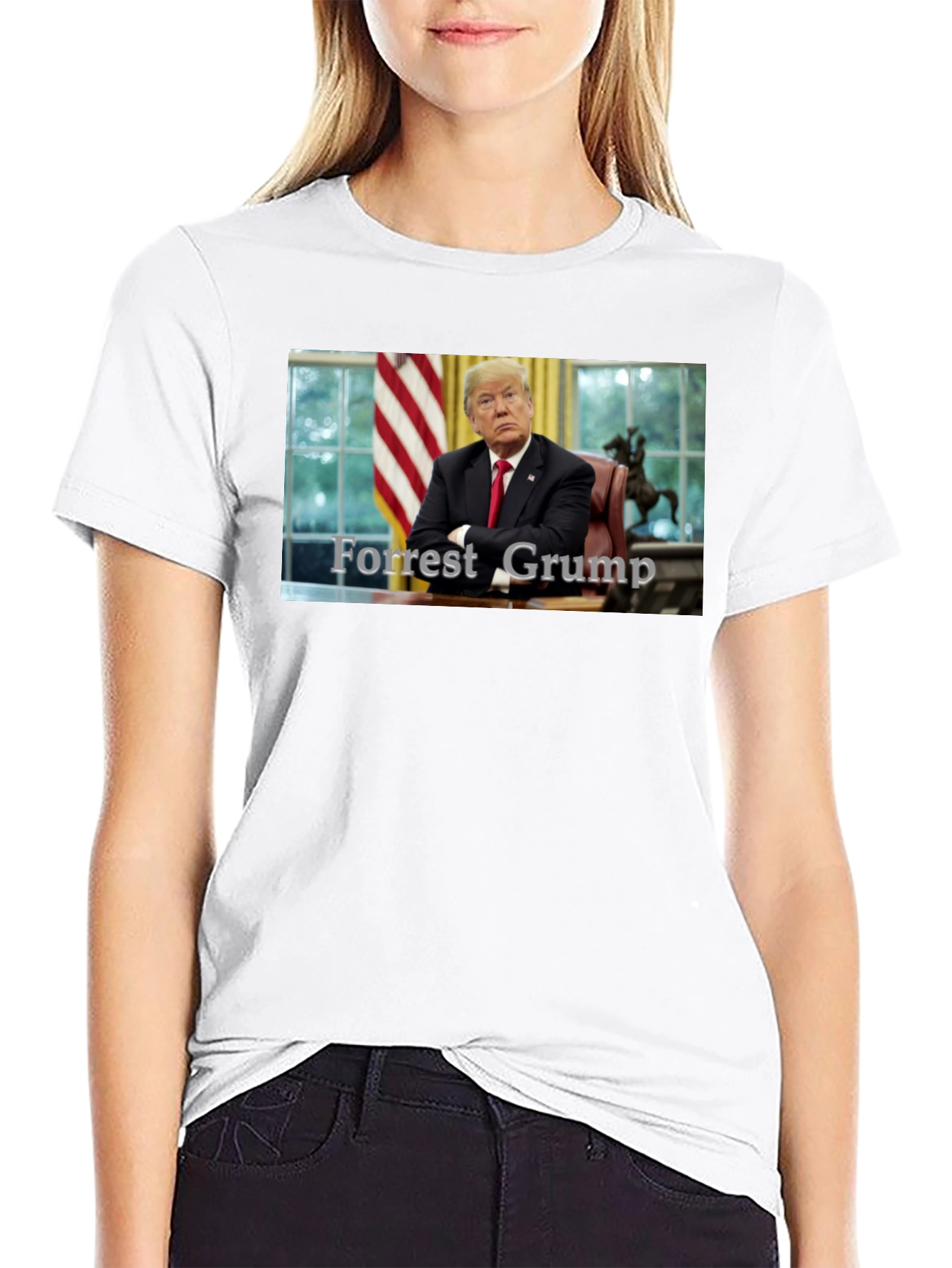 Black Forrest Grump T-Shirt - Political Humor Tee view 9