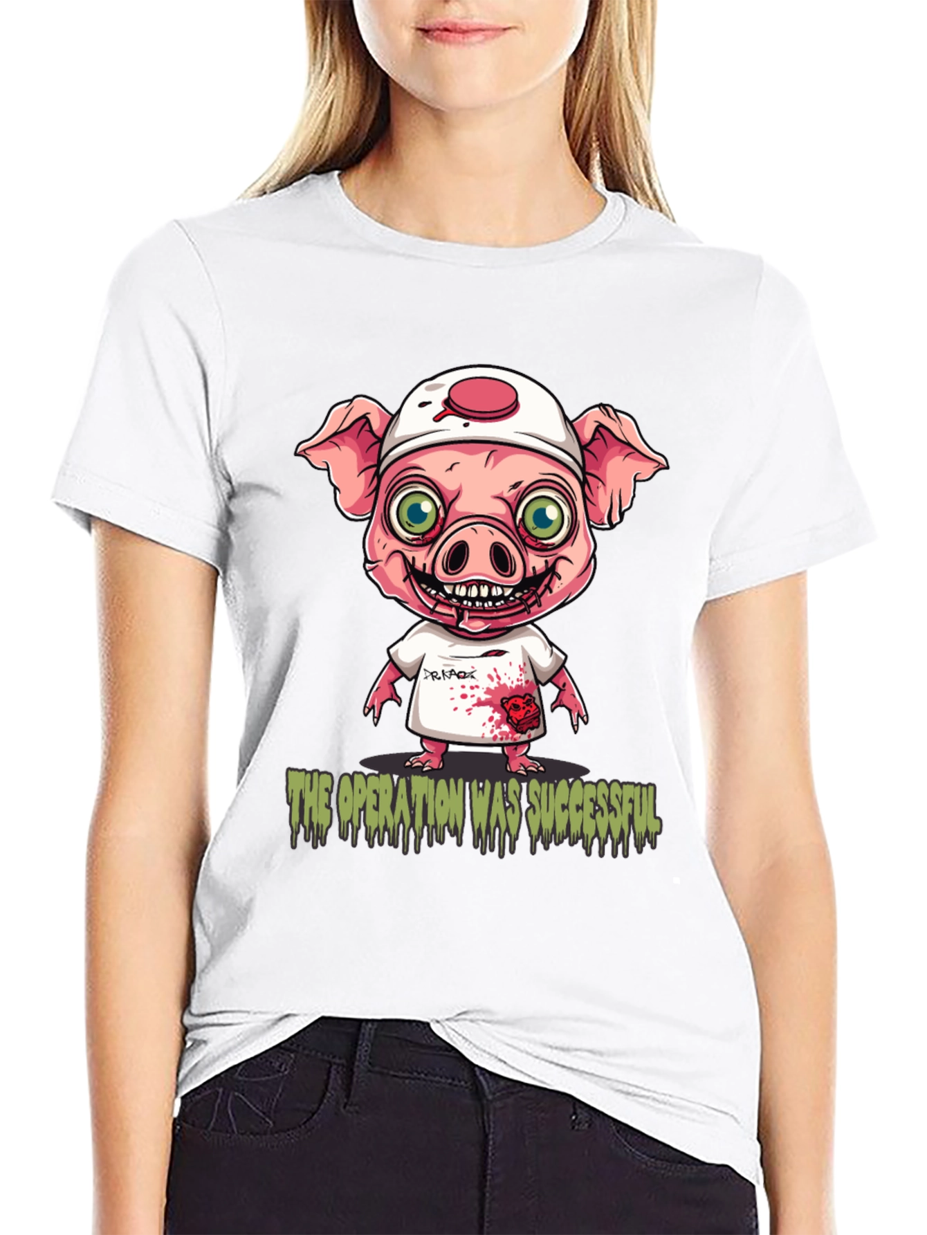 Black Operation Successful Pig Doctor T-Shirt view 9