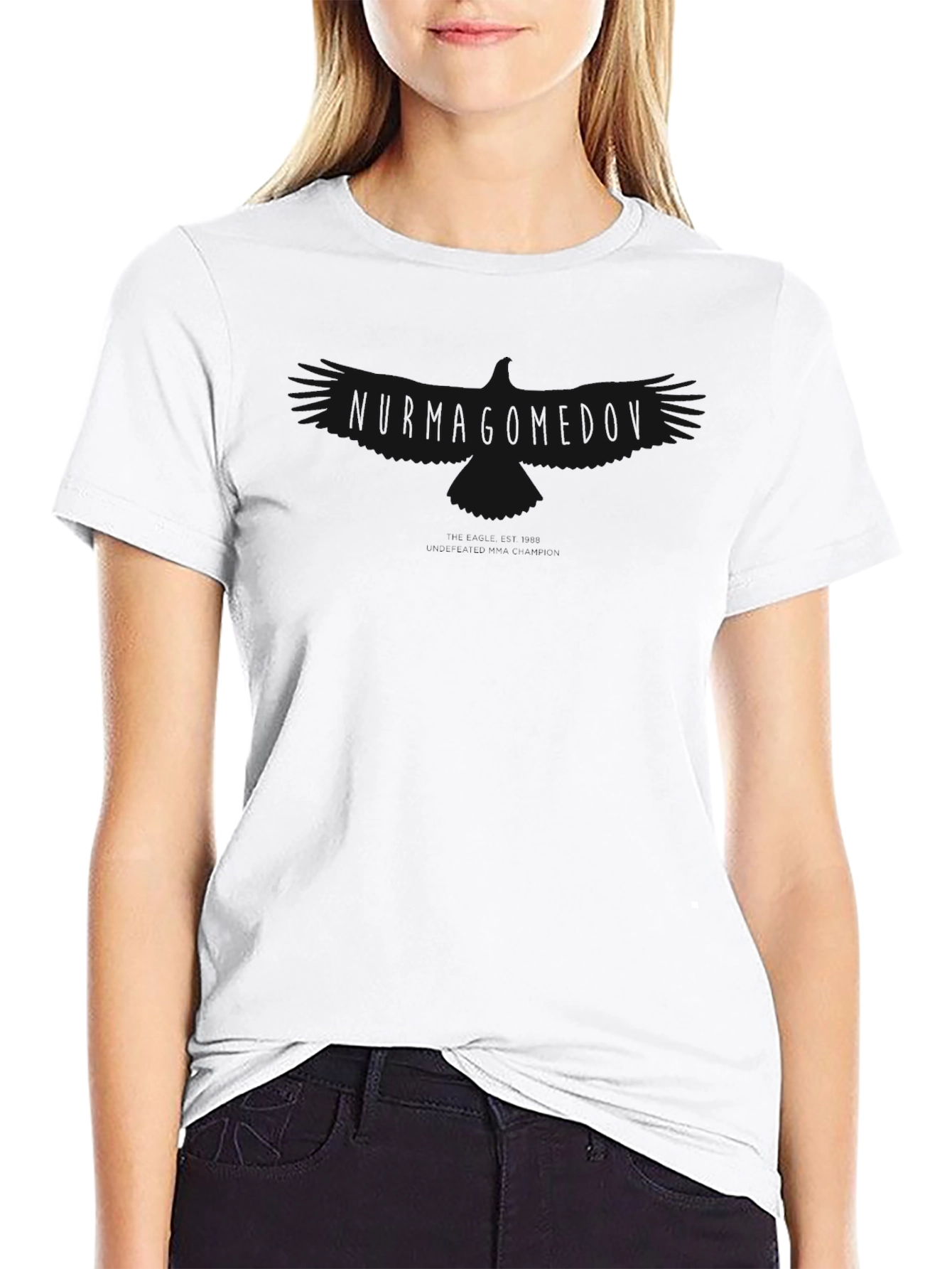 Black Black Casual Fit Crew Neck T-Shirt view 9