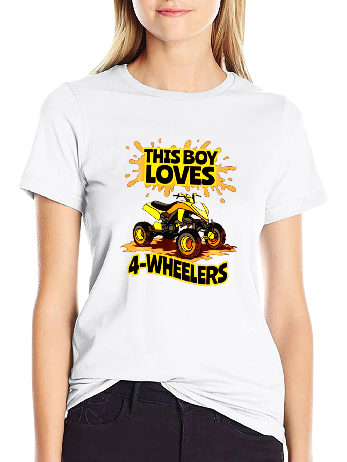 Boy's 4-Wheeler Graphic T-Shirt - 9