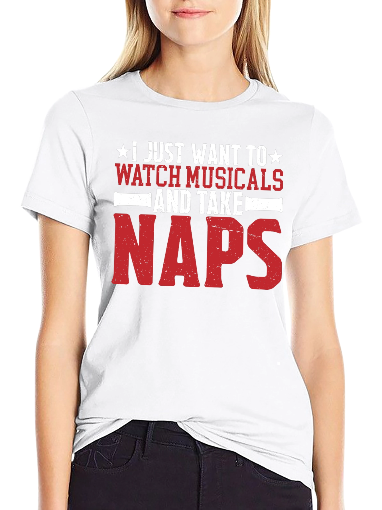 Black Musical Lover's Naps T-Shirt view 9