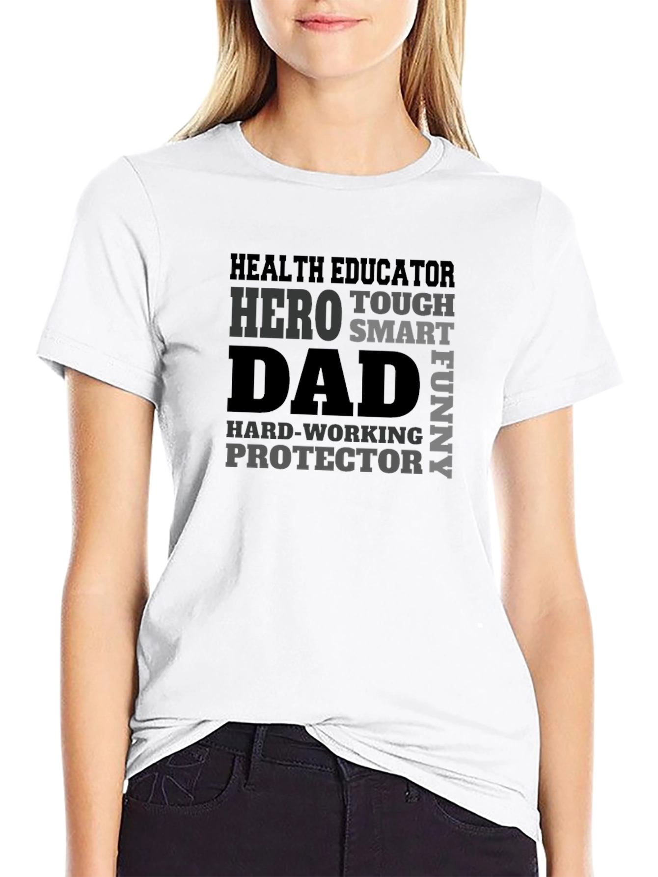 Health Educator Dad T-Shirt: Hero, Protector, Funny - 9