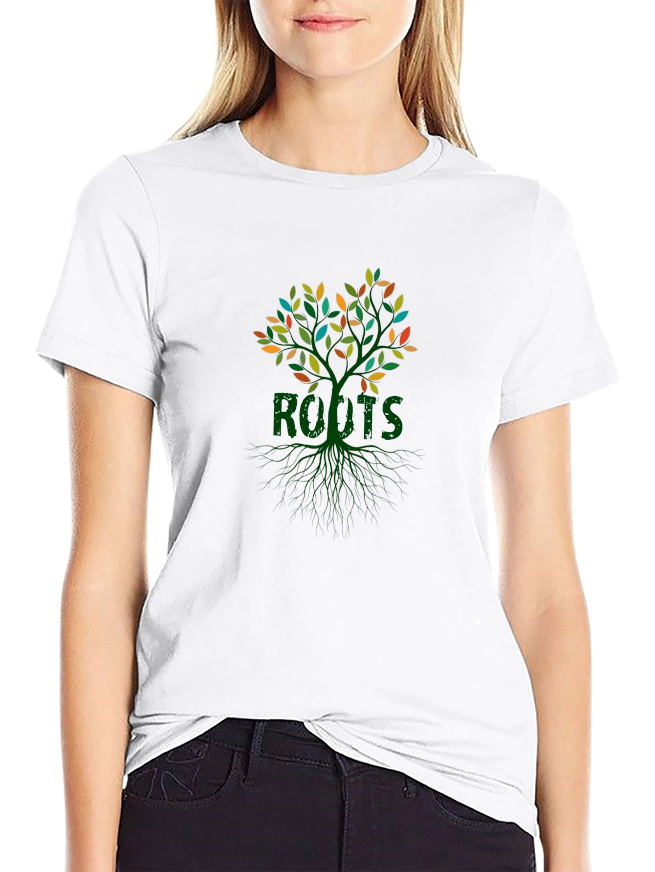 Roots Tree Graphic Tee - Stylish Nature Shirt - 9