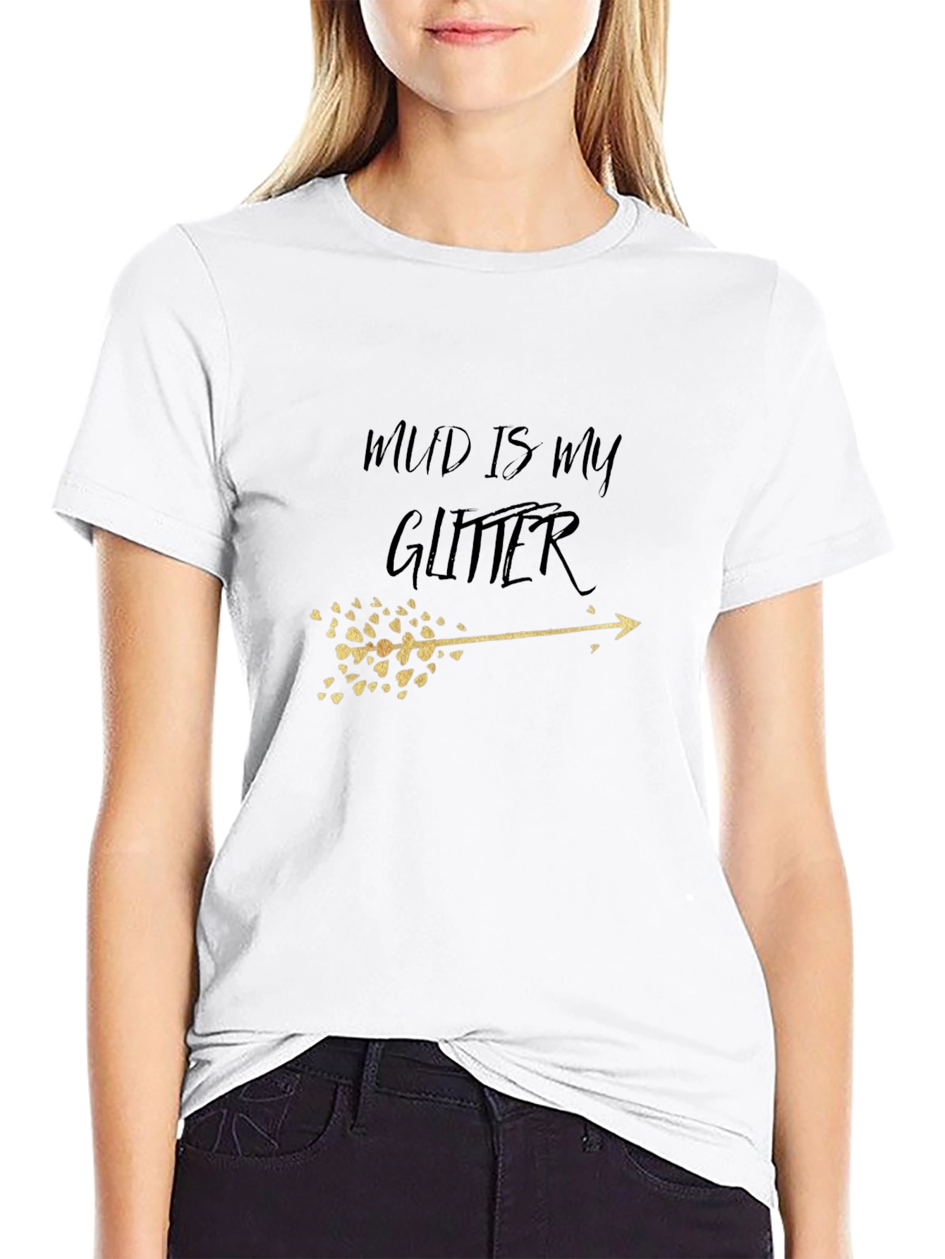Black Mud Is My Glitter Graphic Tee - Unisex view 9