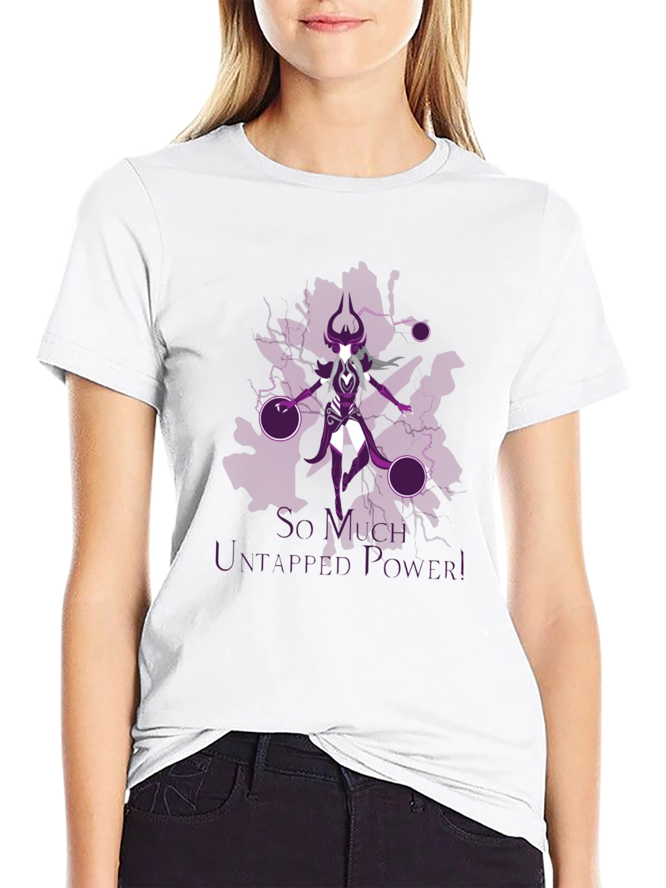 Untapped Power Graphic Tee - Black - 9