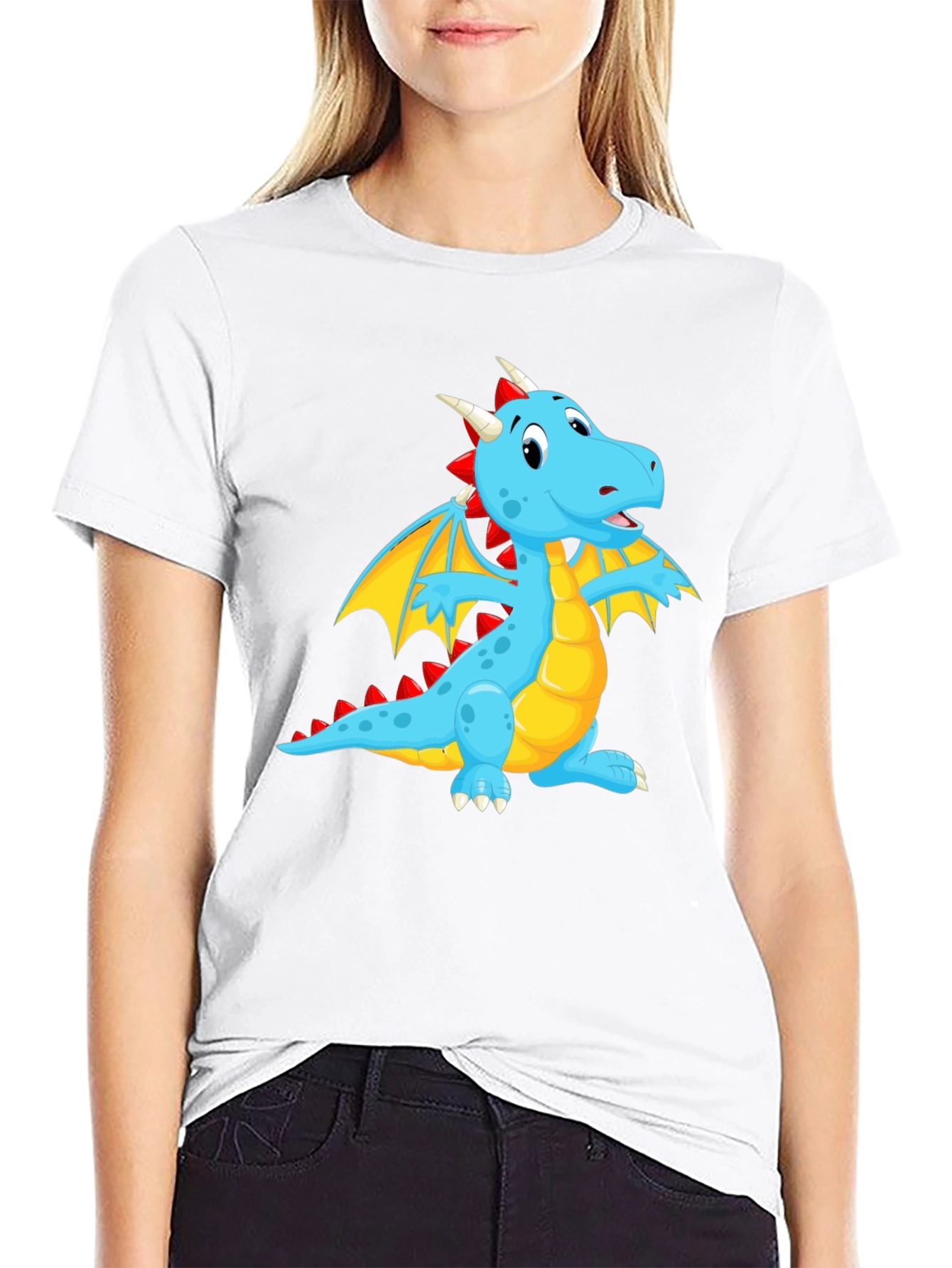 Blue Dragon Graphic Tee - Fun & Unique Design - 9