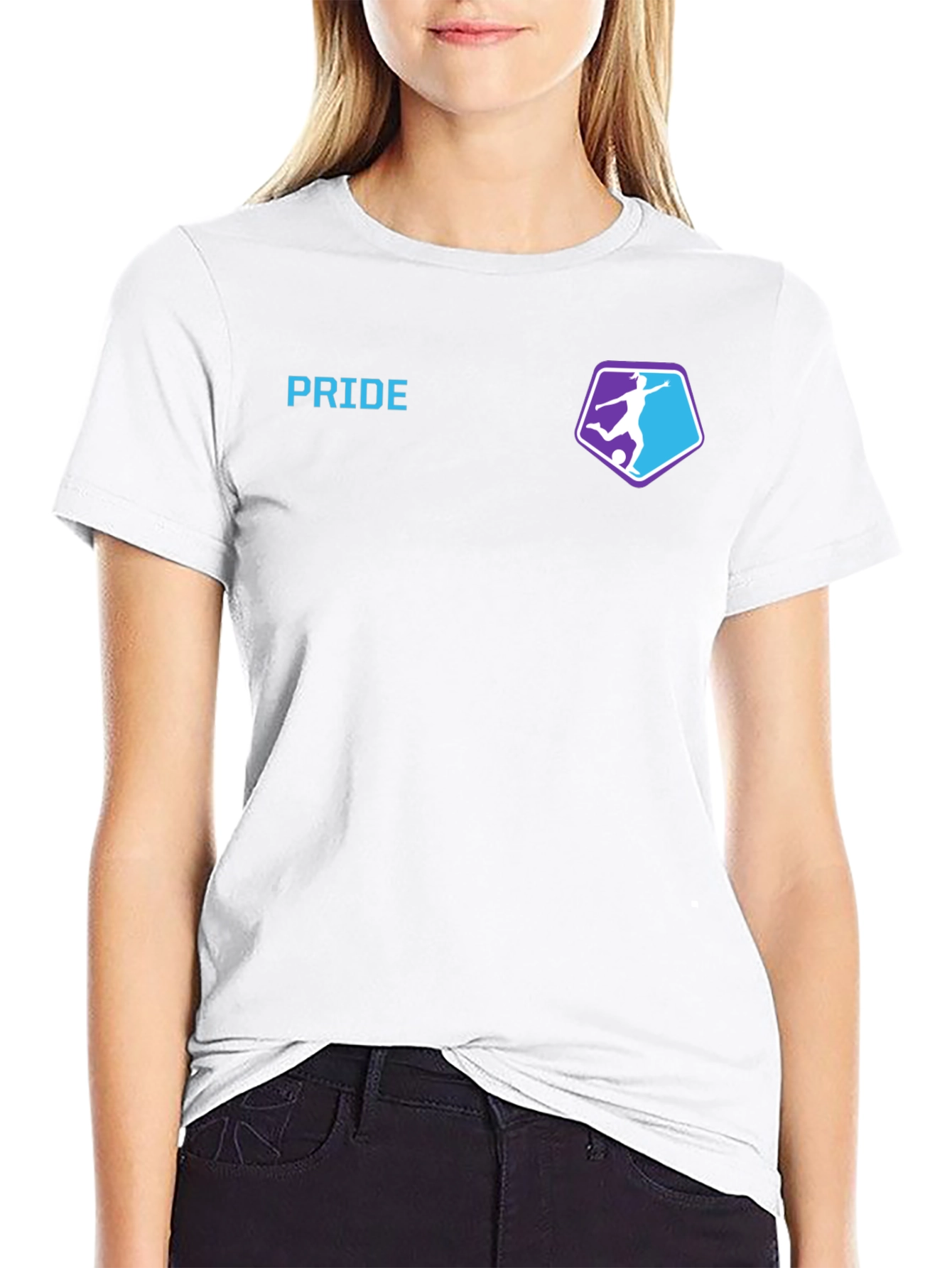 Black Pride Soccer T-Shirt - Premium Cotton Blend view 9