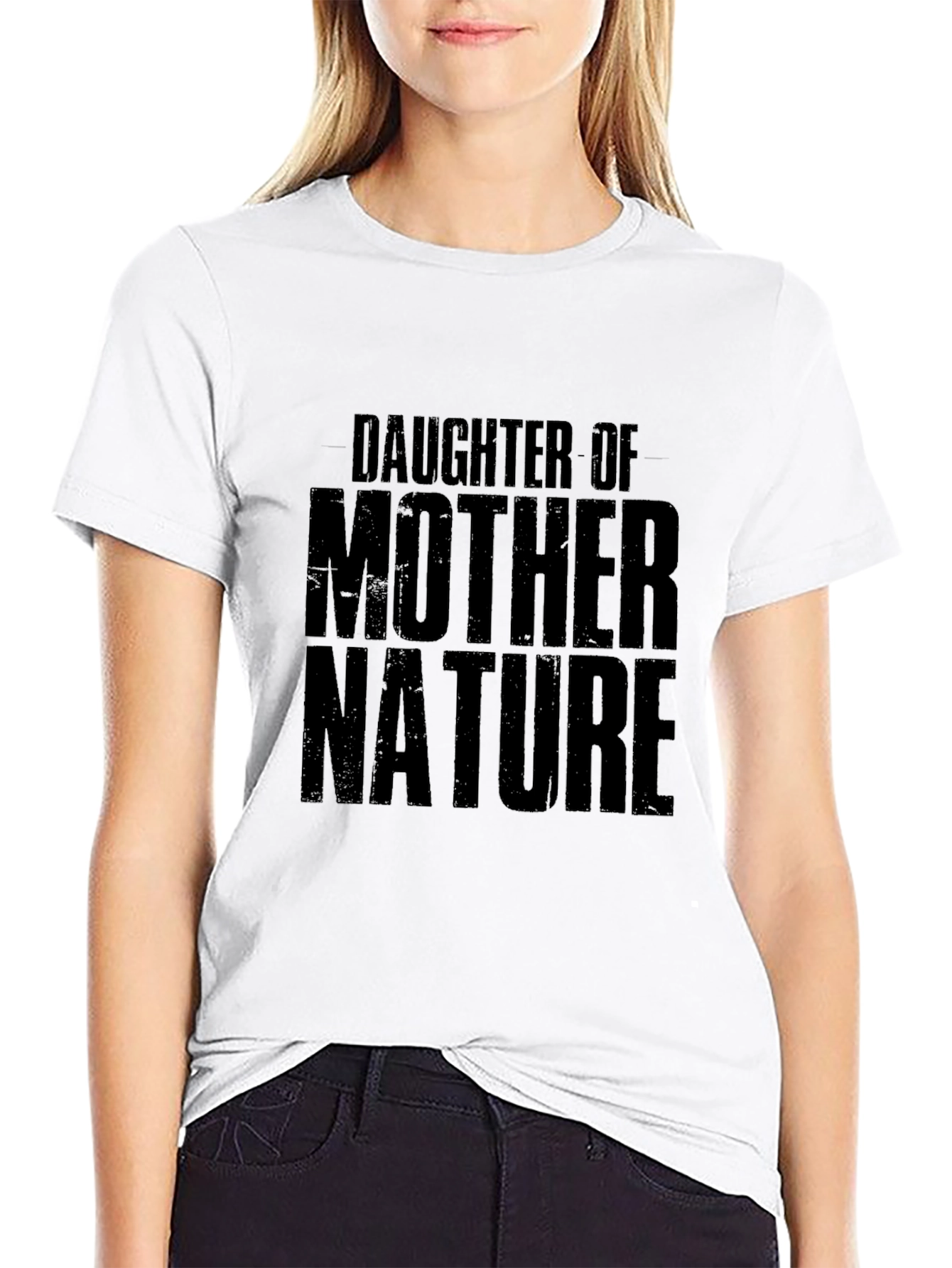 Daughter of Mother Nature Black T-Shirt - 9