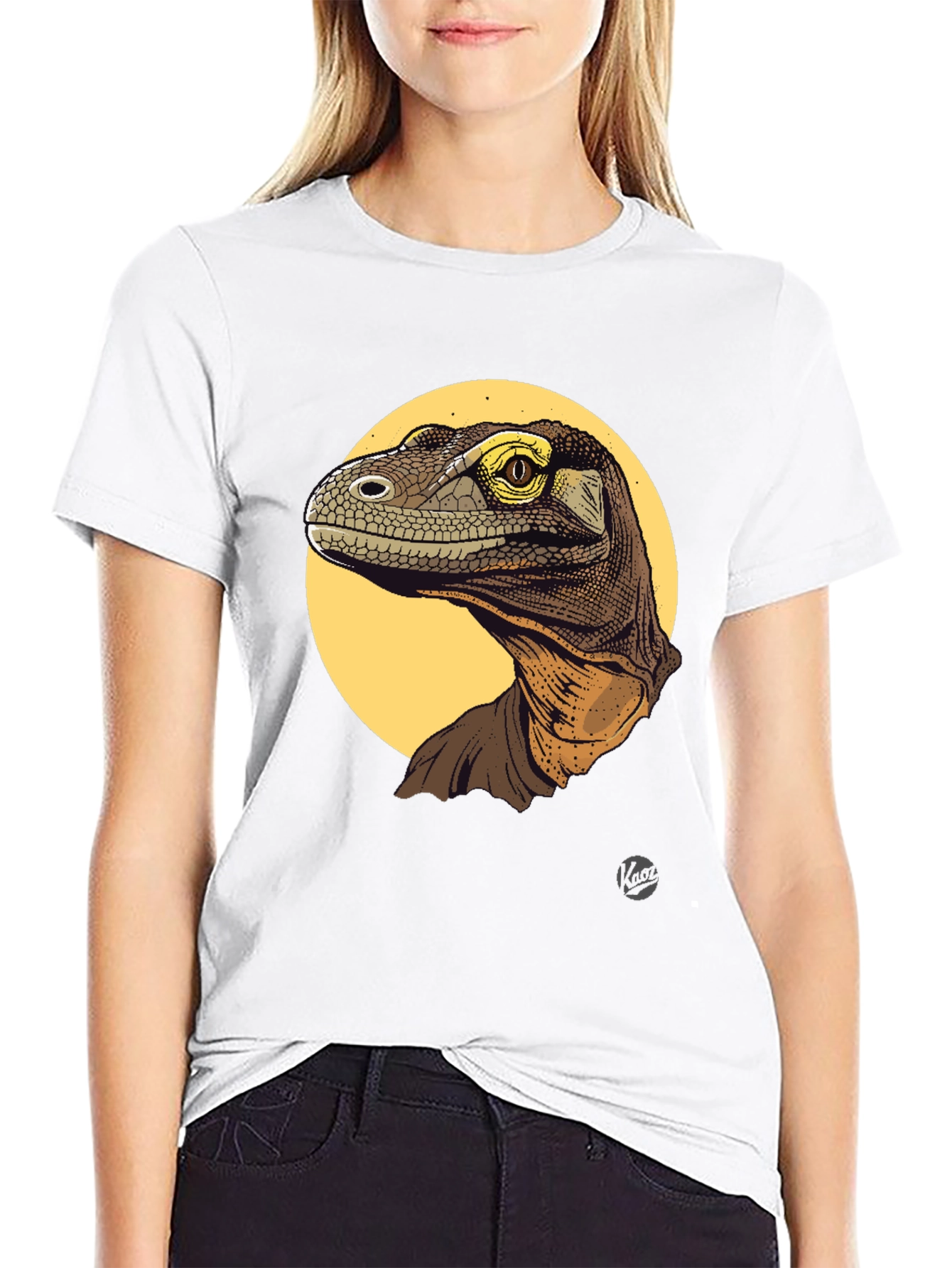 Black Dino Graphic T-Shirt view 9