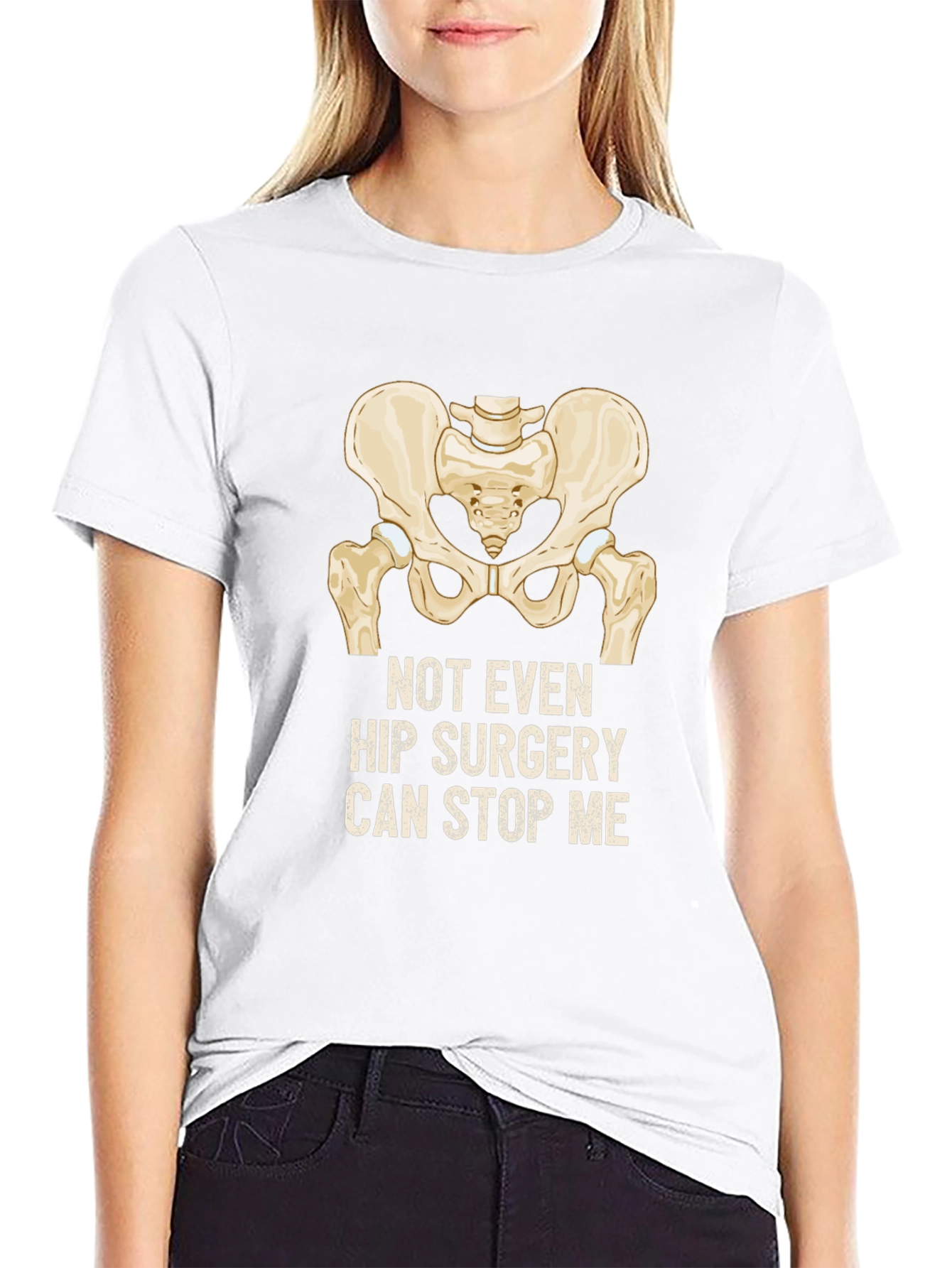 Black Funny Hip Surgery Recovery T-Shirt view 9