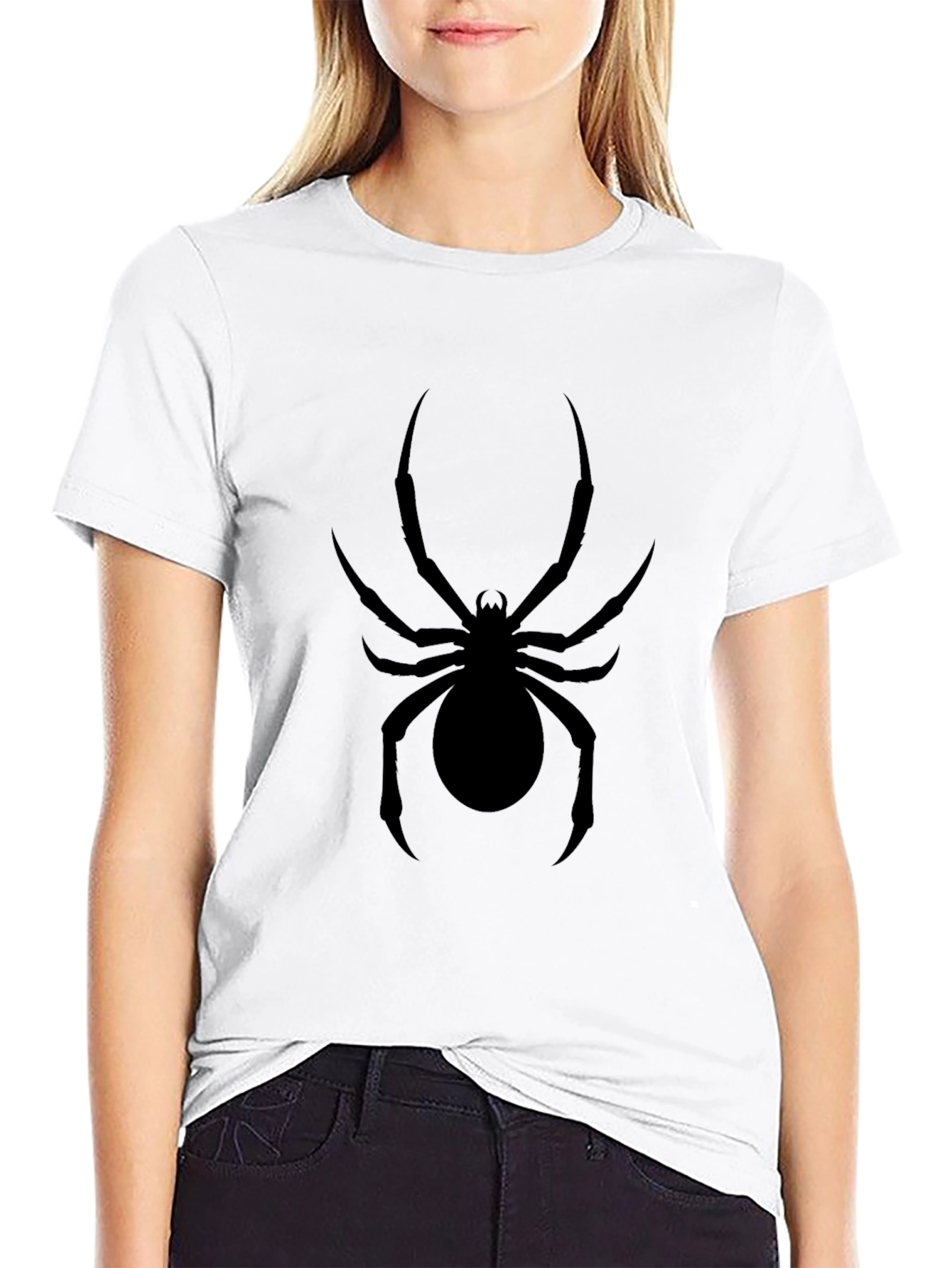 Black Black Spider Graphic Tee - Men's Short Sleeve Shirt view 9