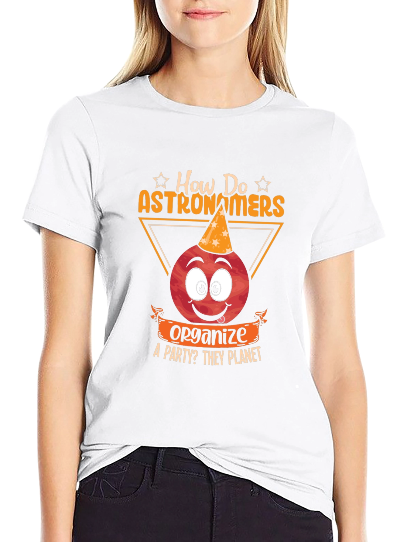 Black Astronomer Party T-Shirt: How Do They Planet? view 9