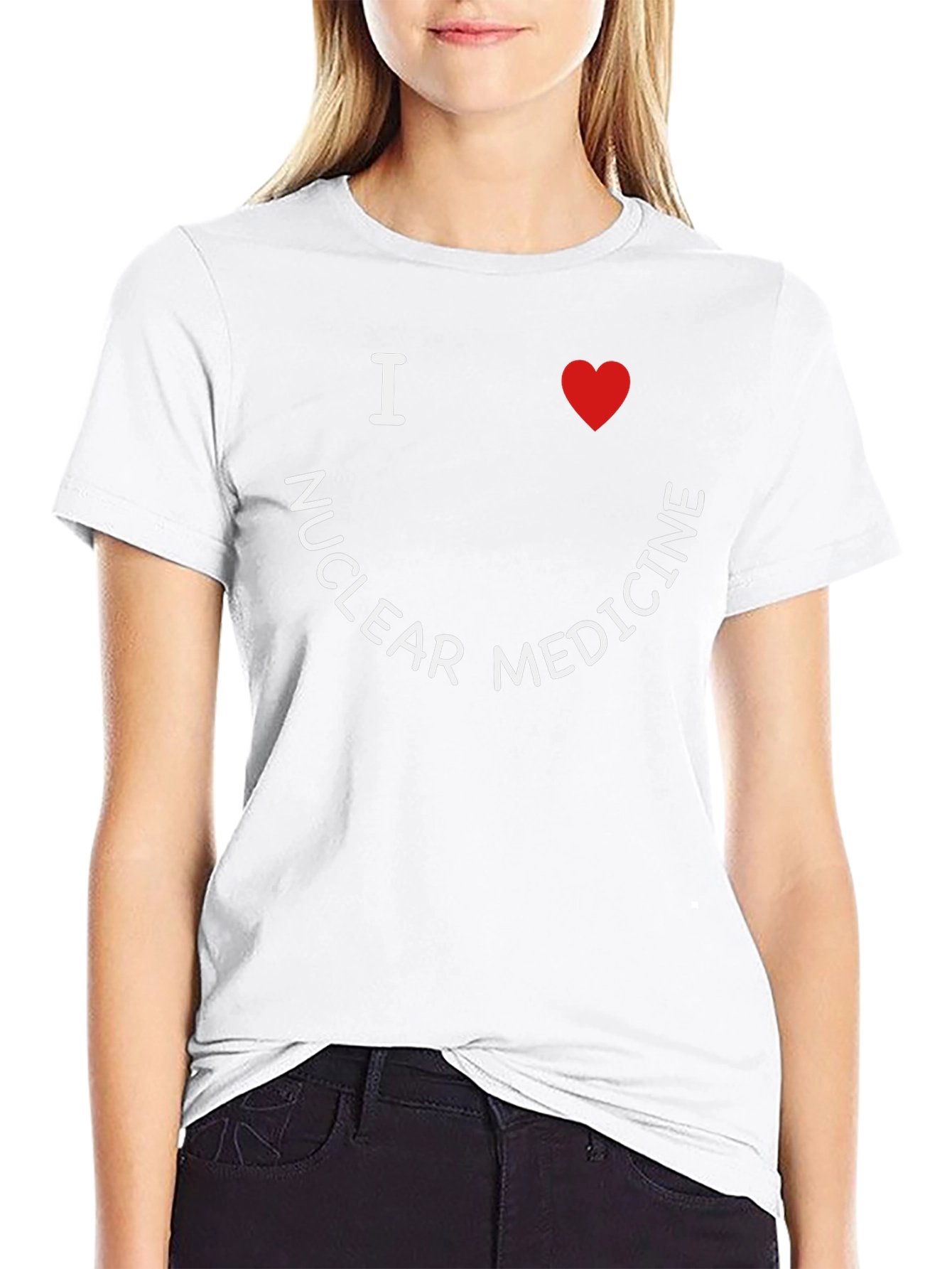Black I Heart Nuclear Medicine T-Shirt view 9
