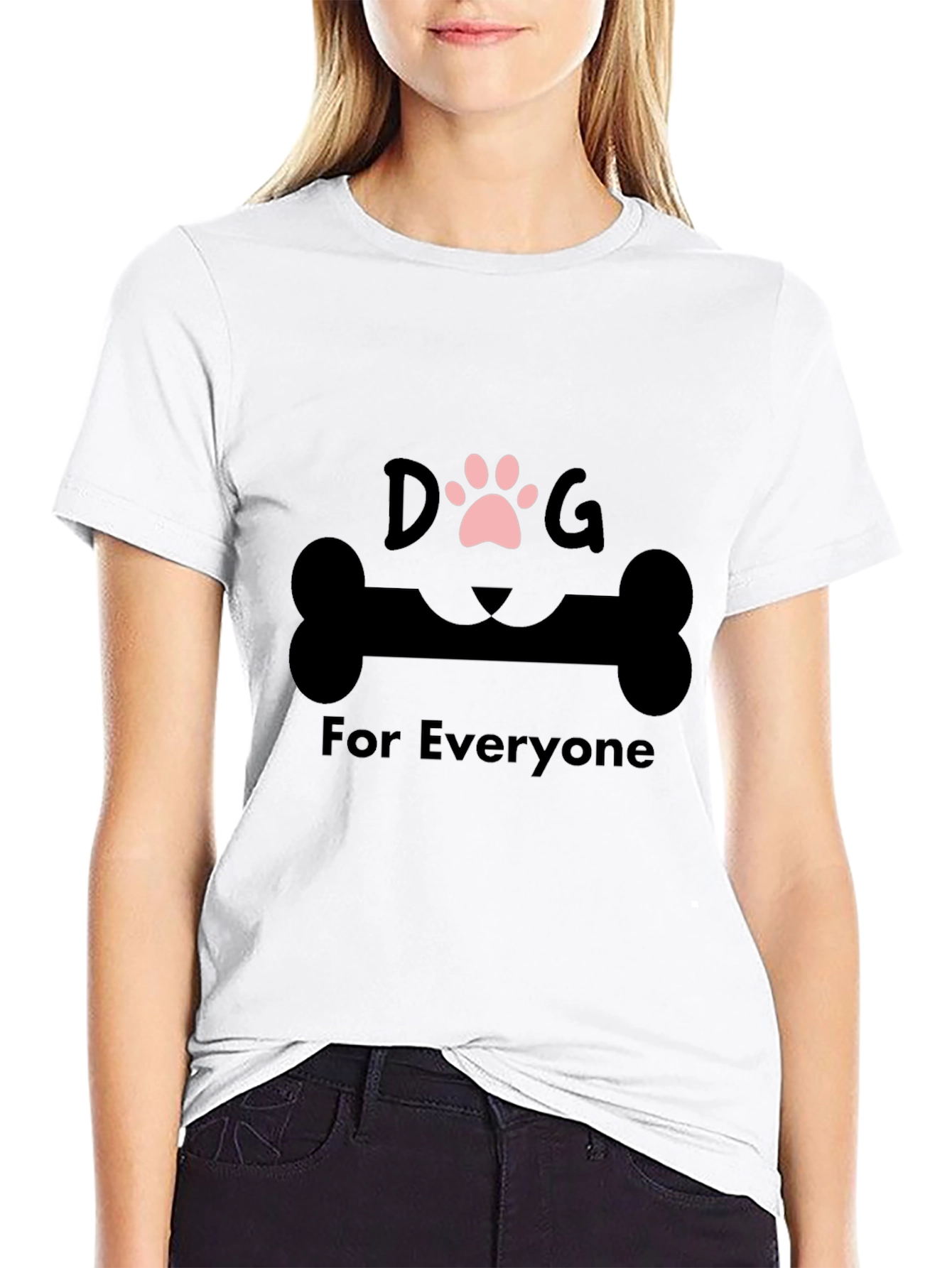 Black Dog Lover T-Shirt - For Everyone view 9