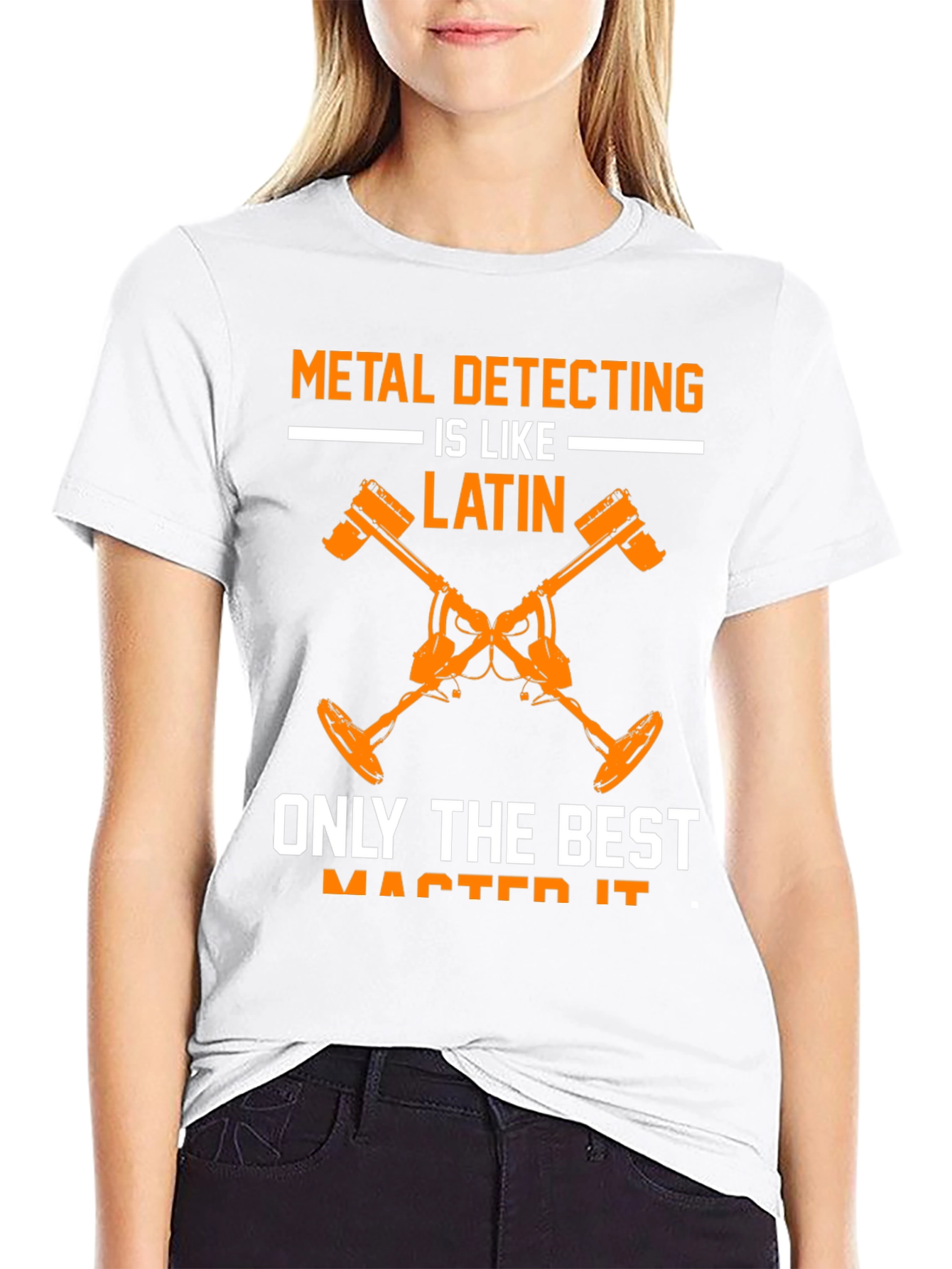 Black Metal Detecting is Like Latin T-Shirt view 9