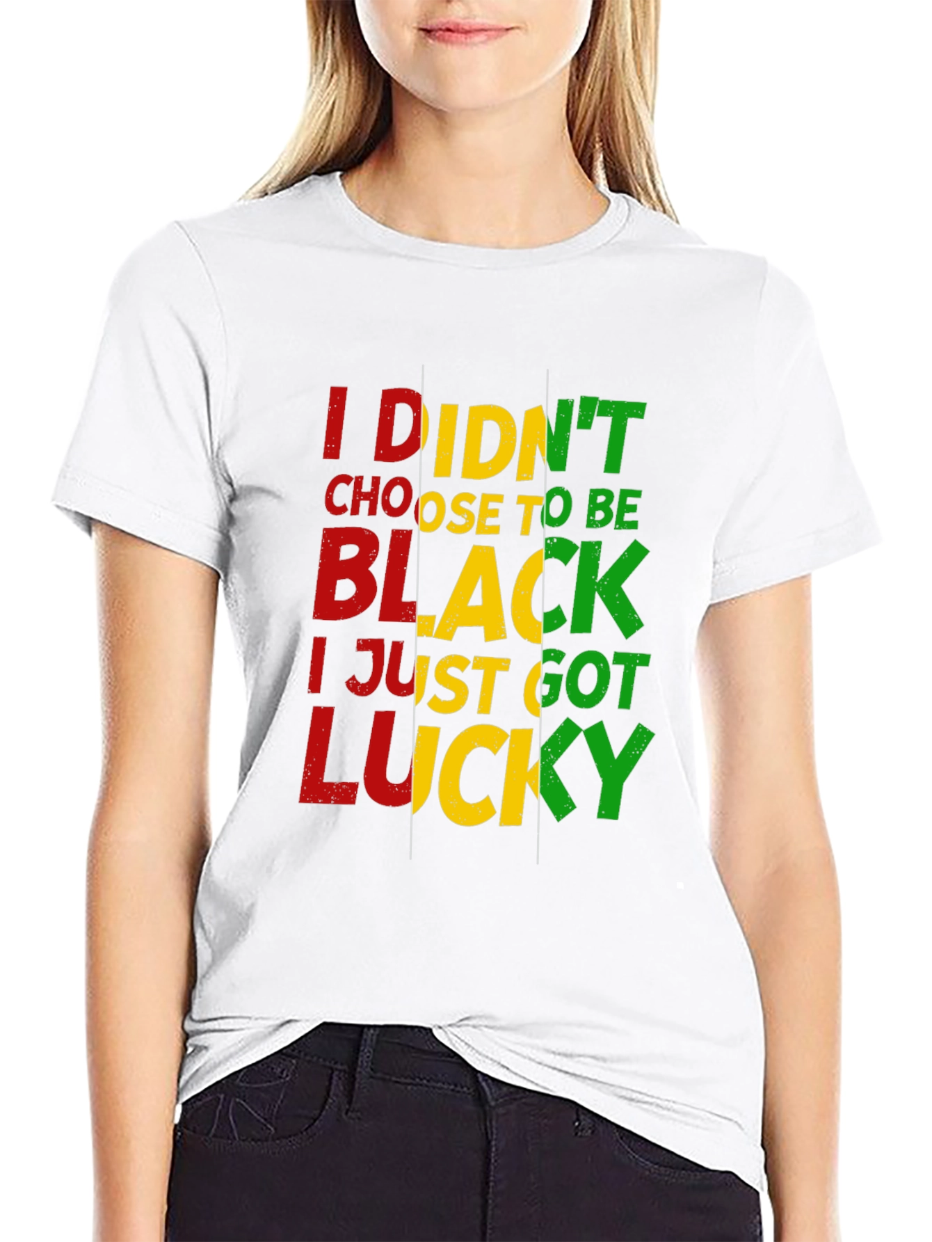 Black Lucky Black T-Shirt view 9