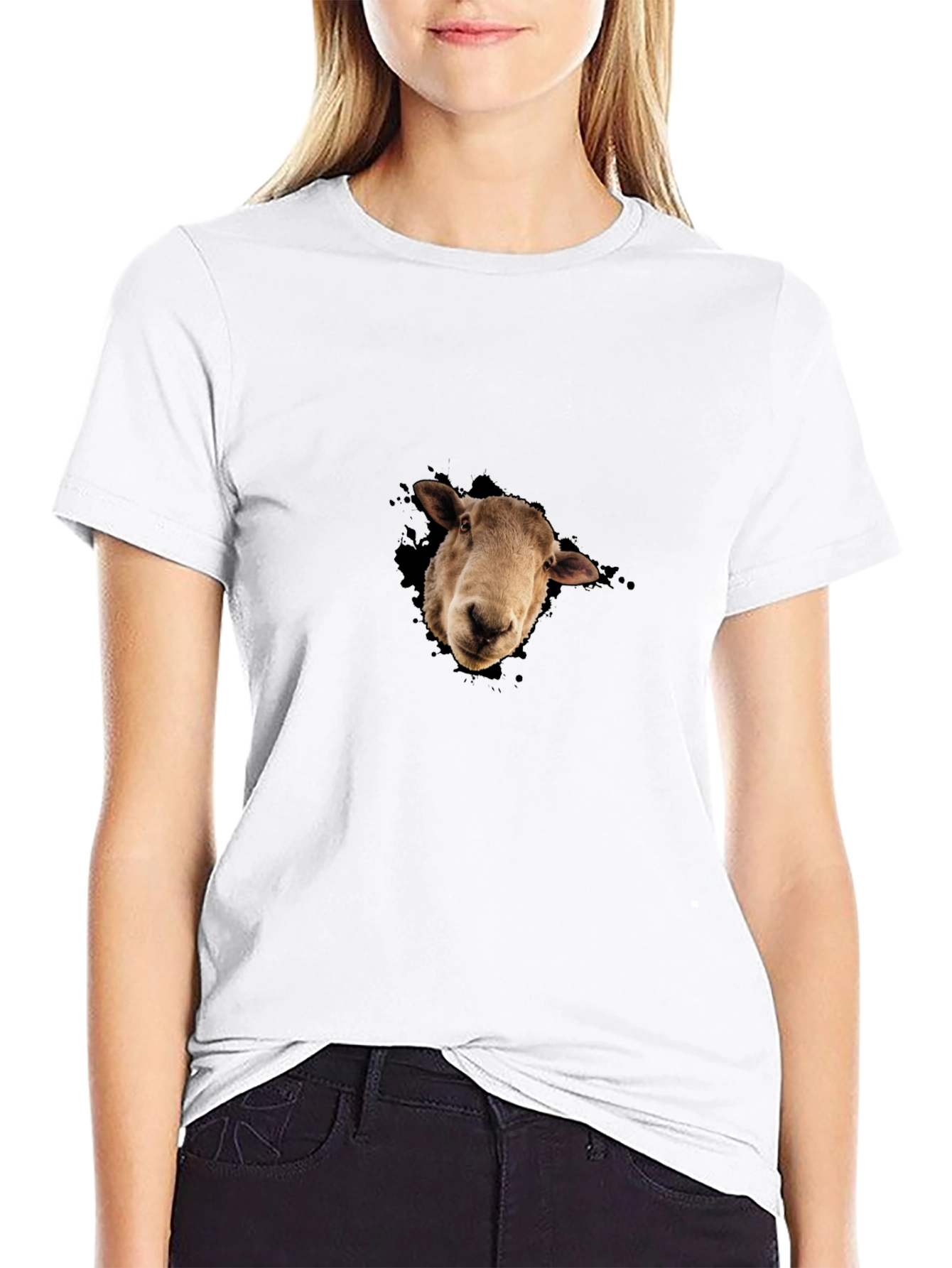 Black Sheep Graphic Tee - Men's Black T-Shirt view 9