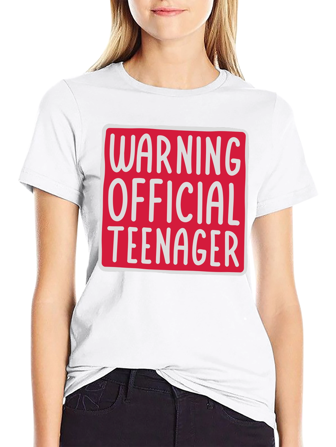 Warning Official Teenager T-Shirt - 9
