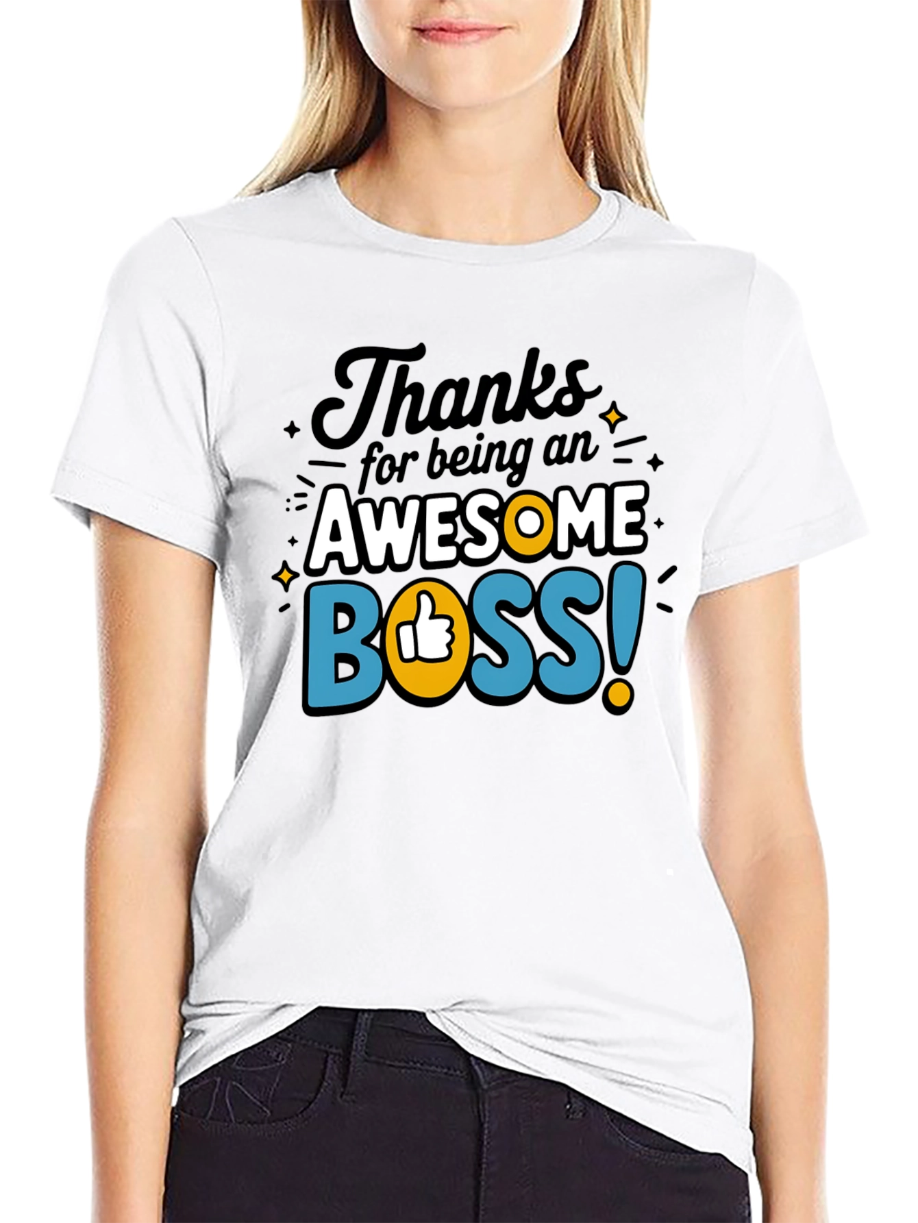 Black Awesome Boss T-Shirt - Perfect Gift Idea! view 9