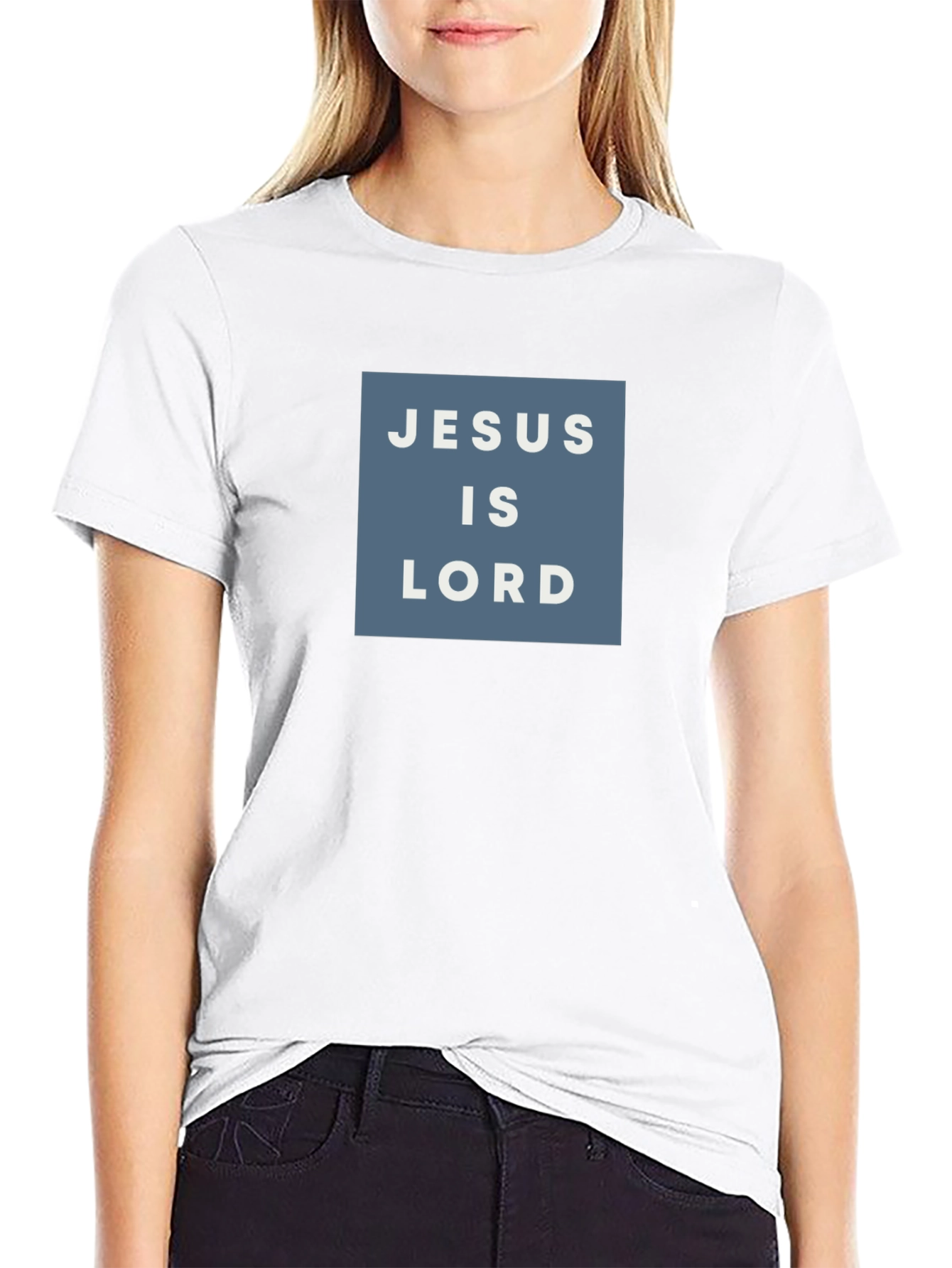Black Jesus Is Lord Graphic T-Shirt view 9