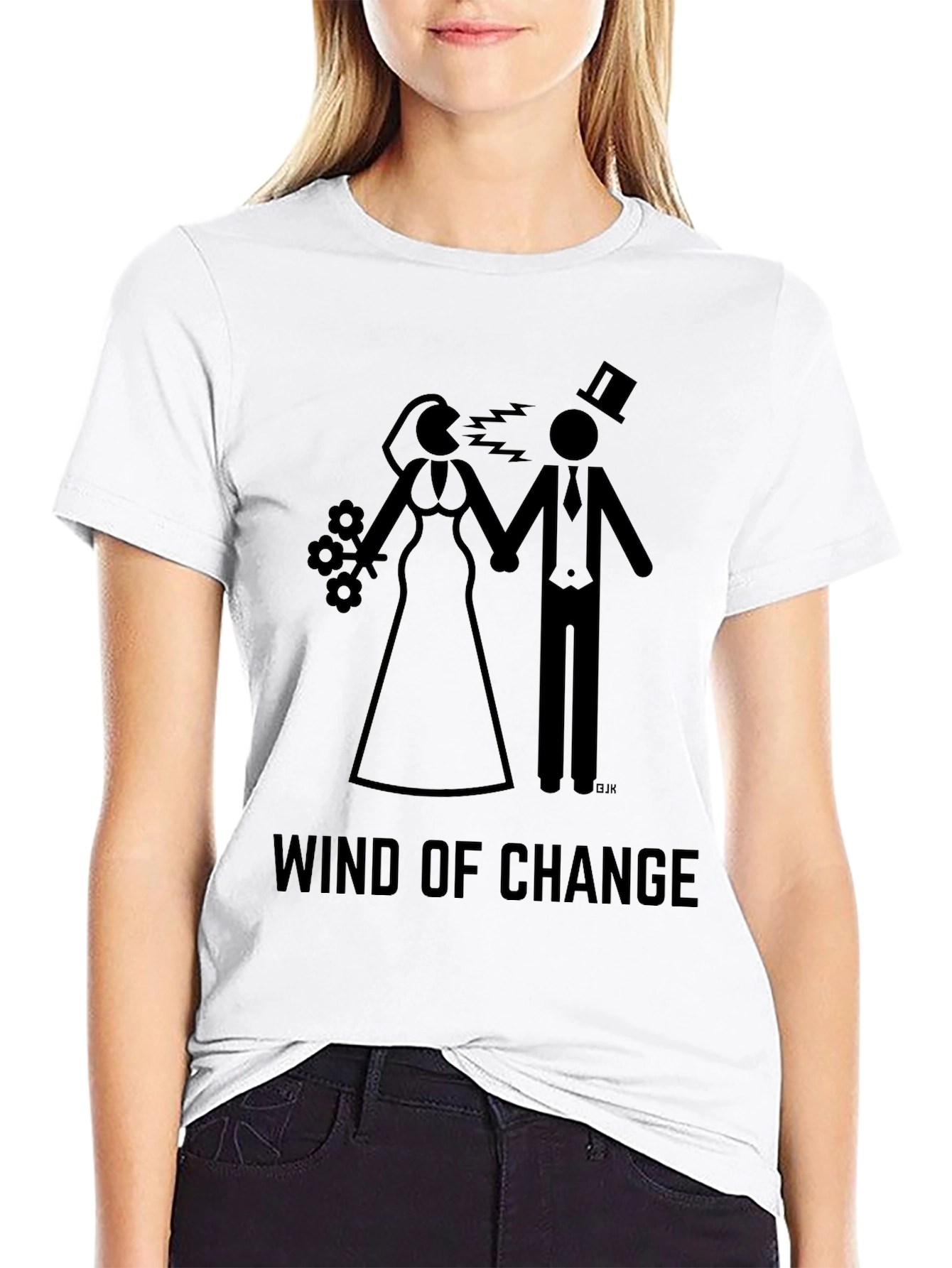 Black Wind of Change Graphic Tee view 9