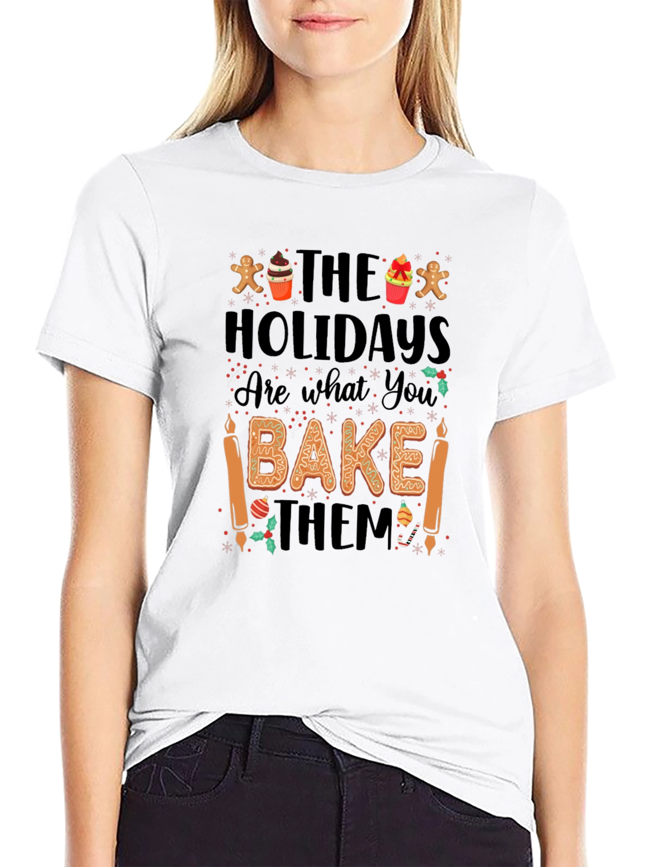 Holiday Baking T-Shirt: Festive & Fun - 9