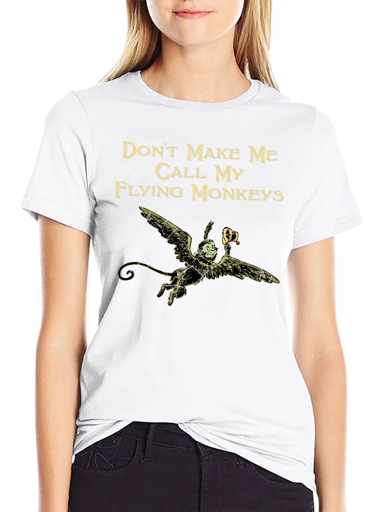 Black Flying Monkey T-Shirt - Wizard of Oz Inspired view 9