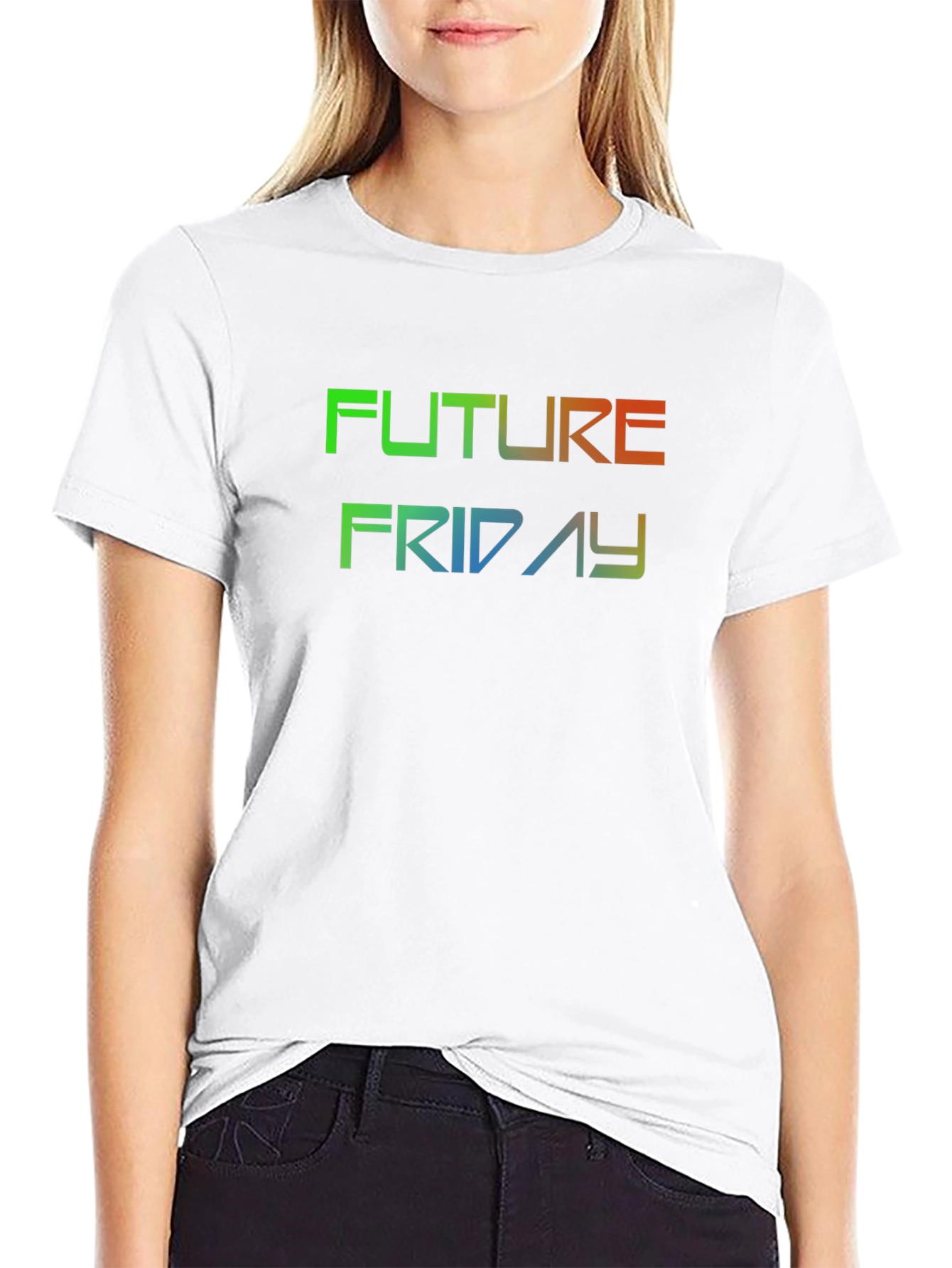 Black Future Friday Graphic Tee view 9