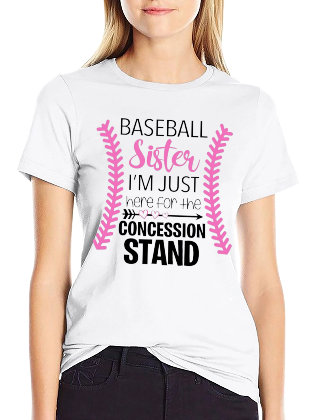 Baseball Sister Concession Stand T-Shirt - 9