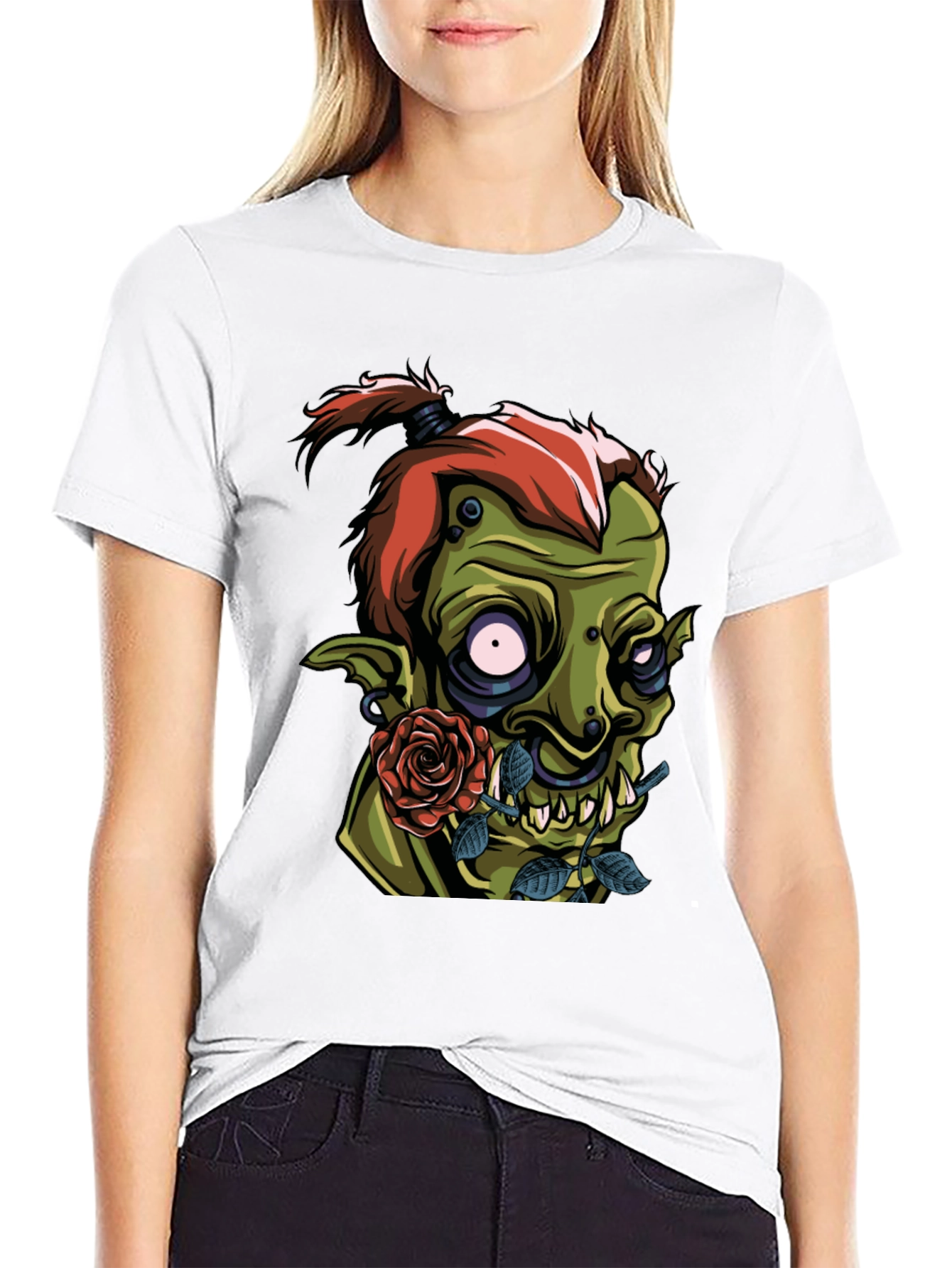 Black Monster Graphic T-Shirt view 9