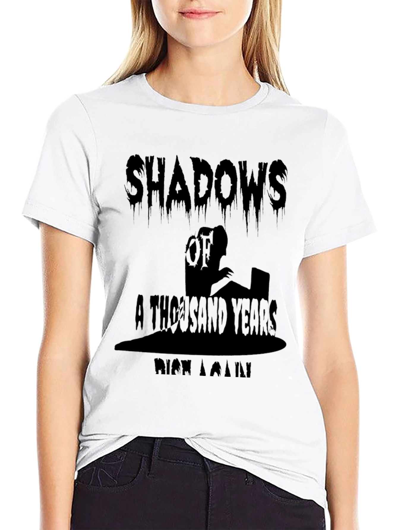 Black Shadows A Thousand Years Men's T-Shirt view 9